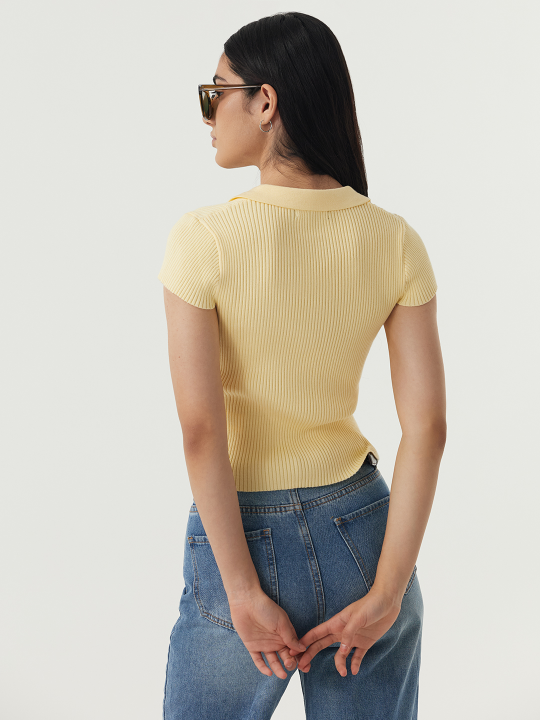 Джемпер желтый для женщин 48155-5 60