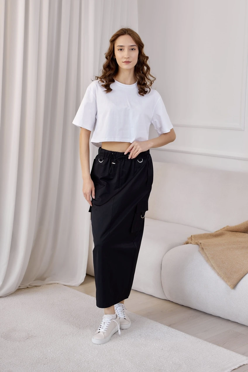 Юбка черный для женщин 41319-1 52