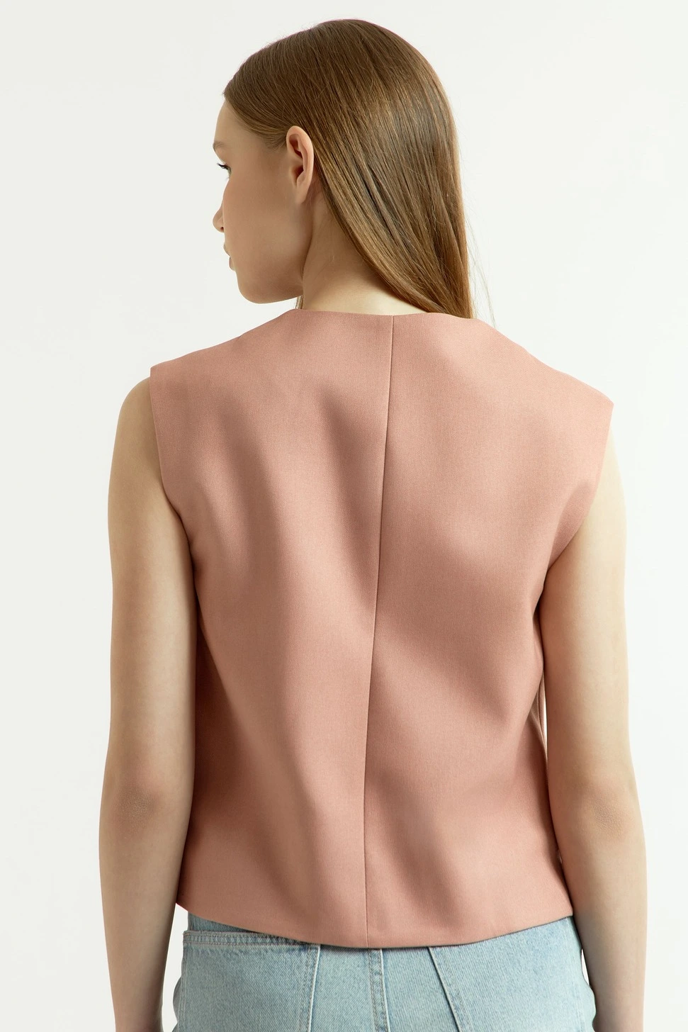 Жилетка розовый для женщин 44305-17 68