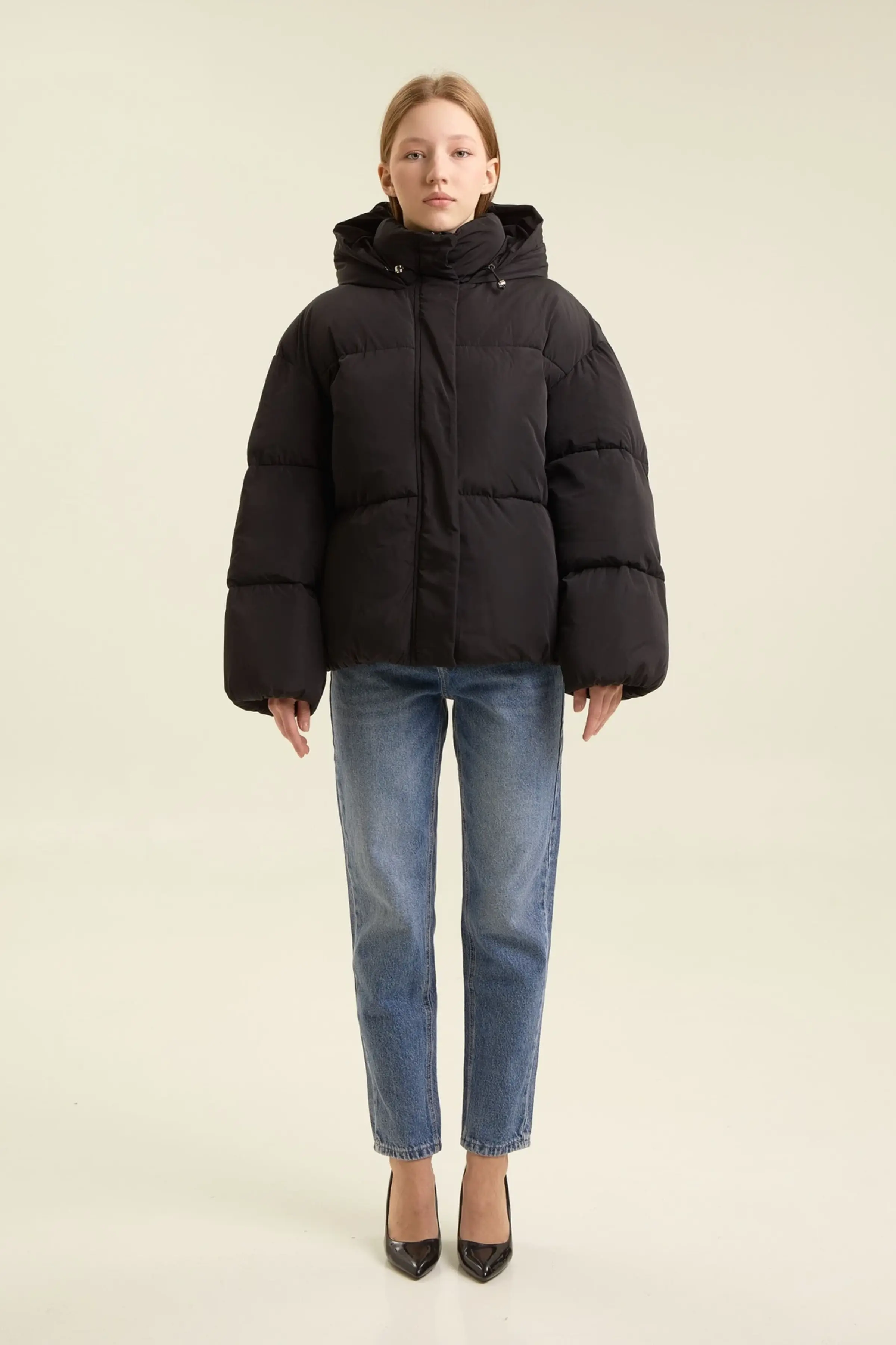 Куртка черный для женщин 47126-1 47