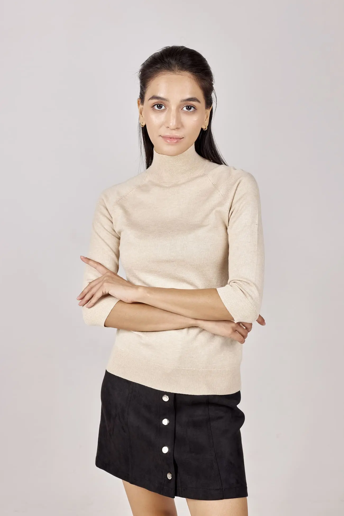 Водолазка бежевый для женщин 152/183/32121-15 73