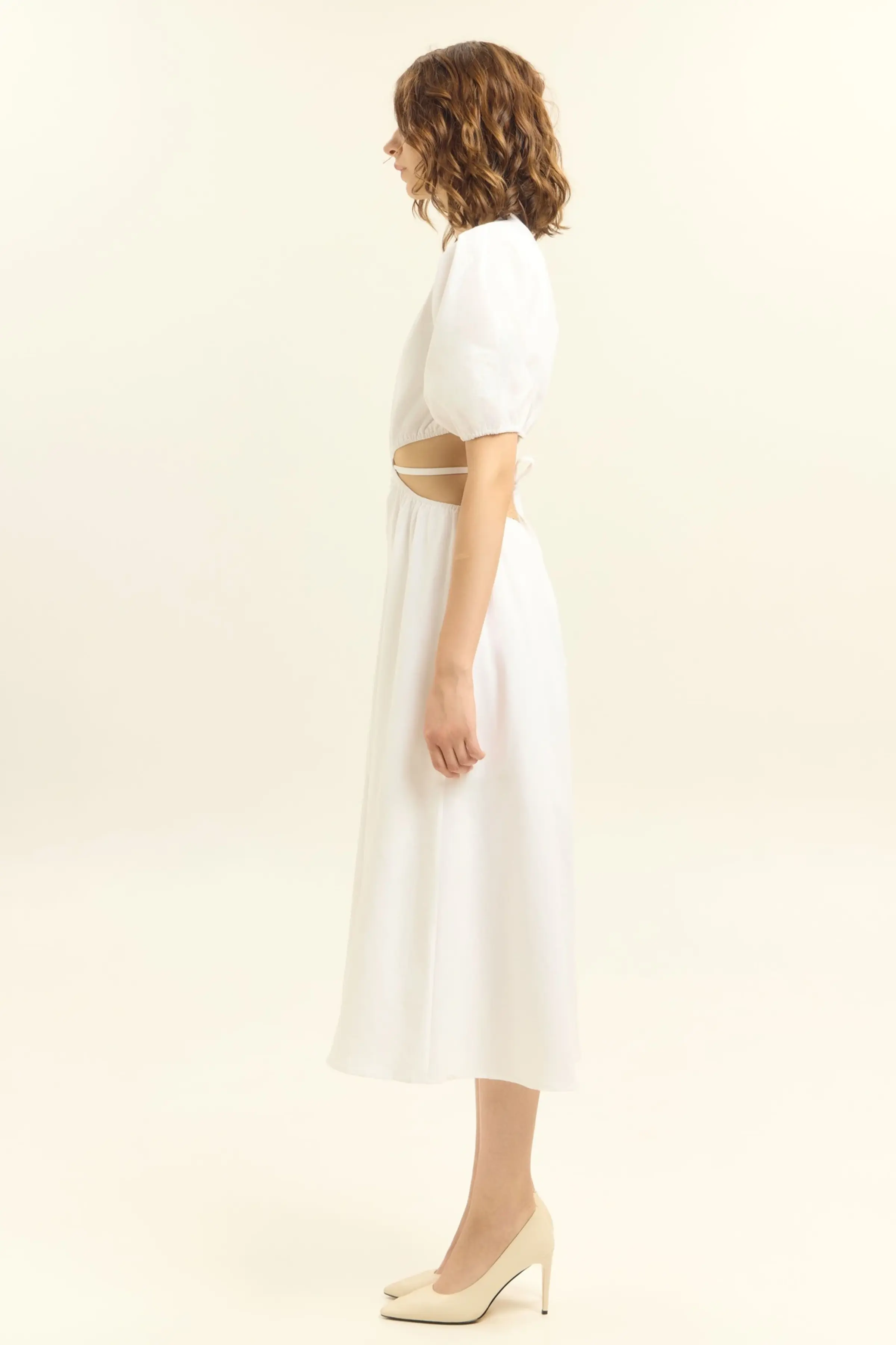 Платье белый для женщин 45267-4 54