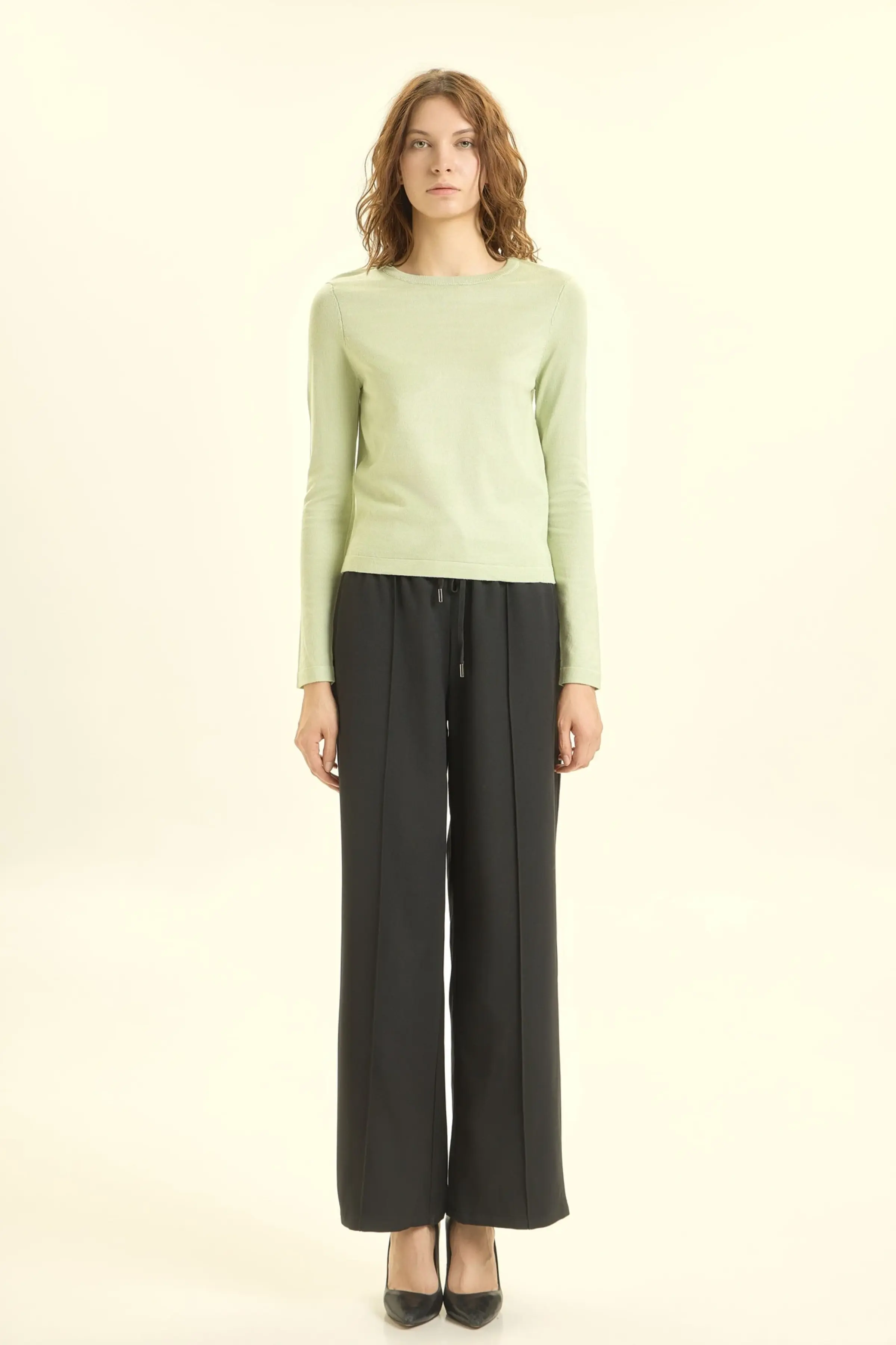 Джемпер зеленый для женщин 46129-34 60