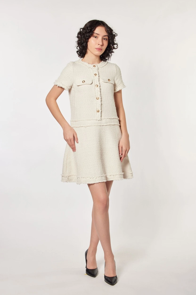 Платье белый для женщин 44116-4 54