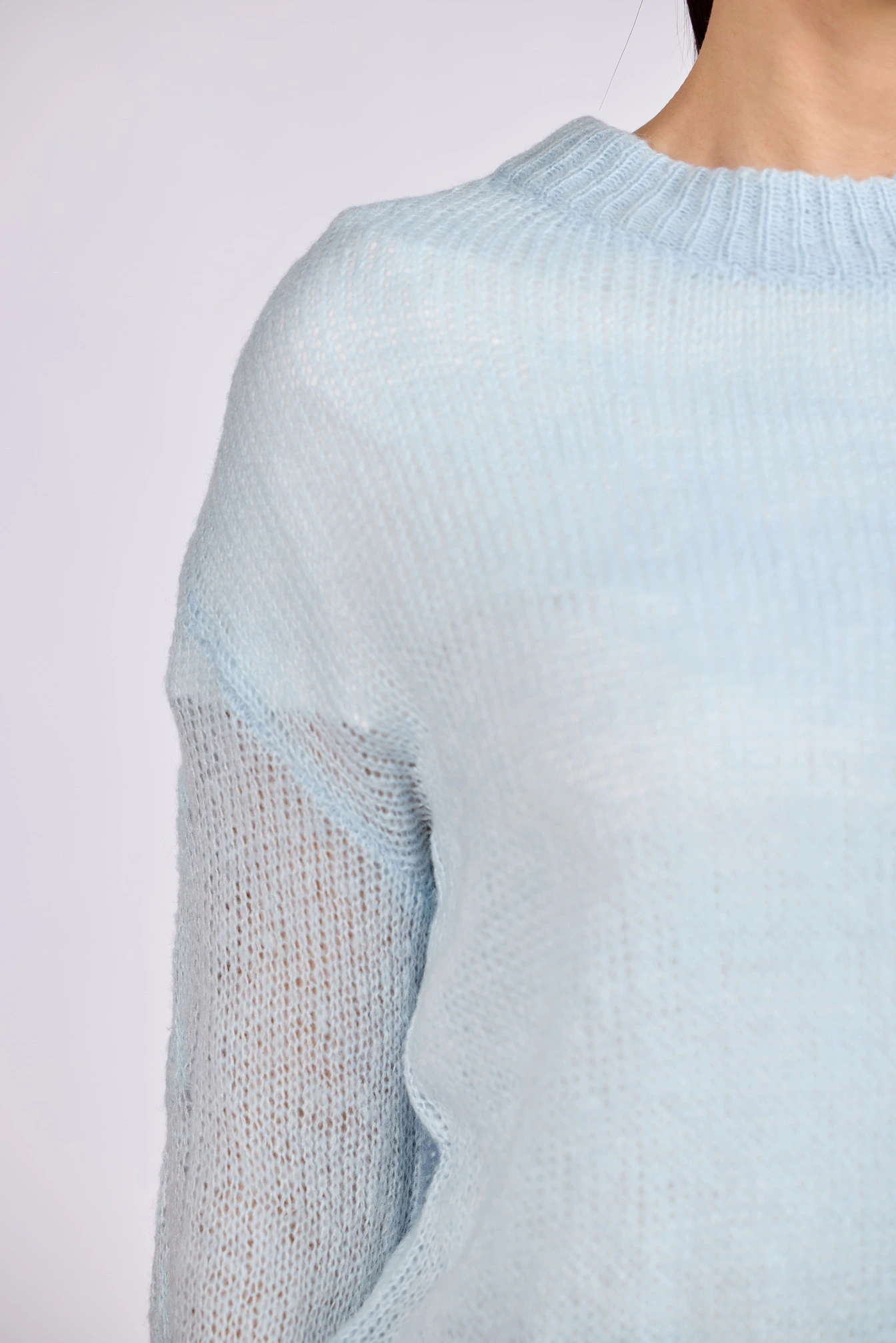 Джемпер светло-голубой для женщин 43102-25 60