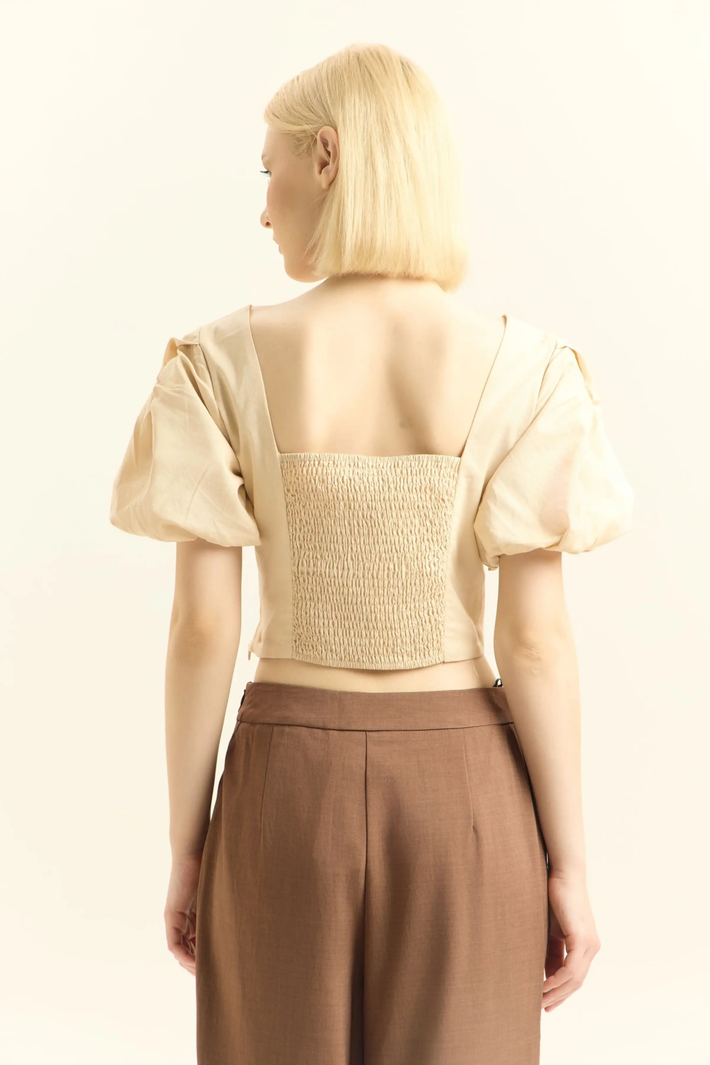 Блузка айвори для женщин 45205-234 28