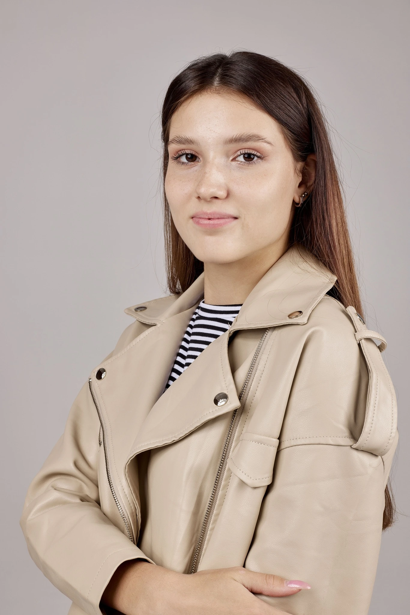 Косуха бежевый для женщин 351/400/30234-15 51