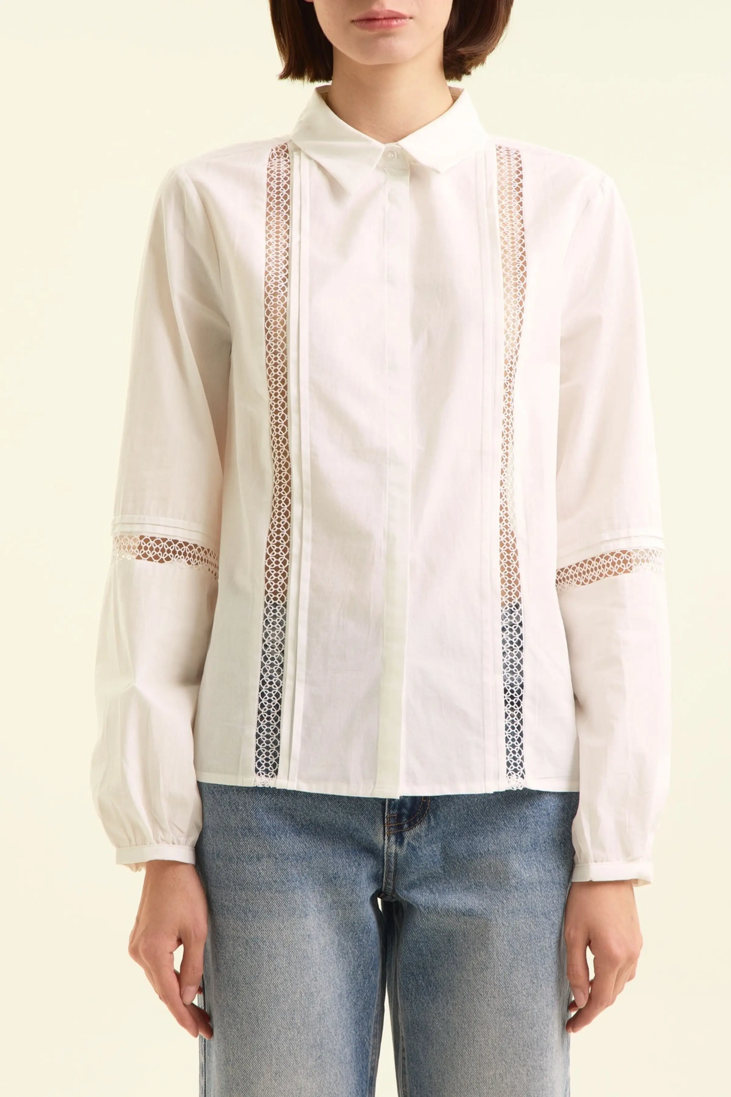 Рубашка белый для женщин 47228-4 66