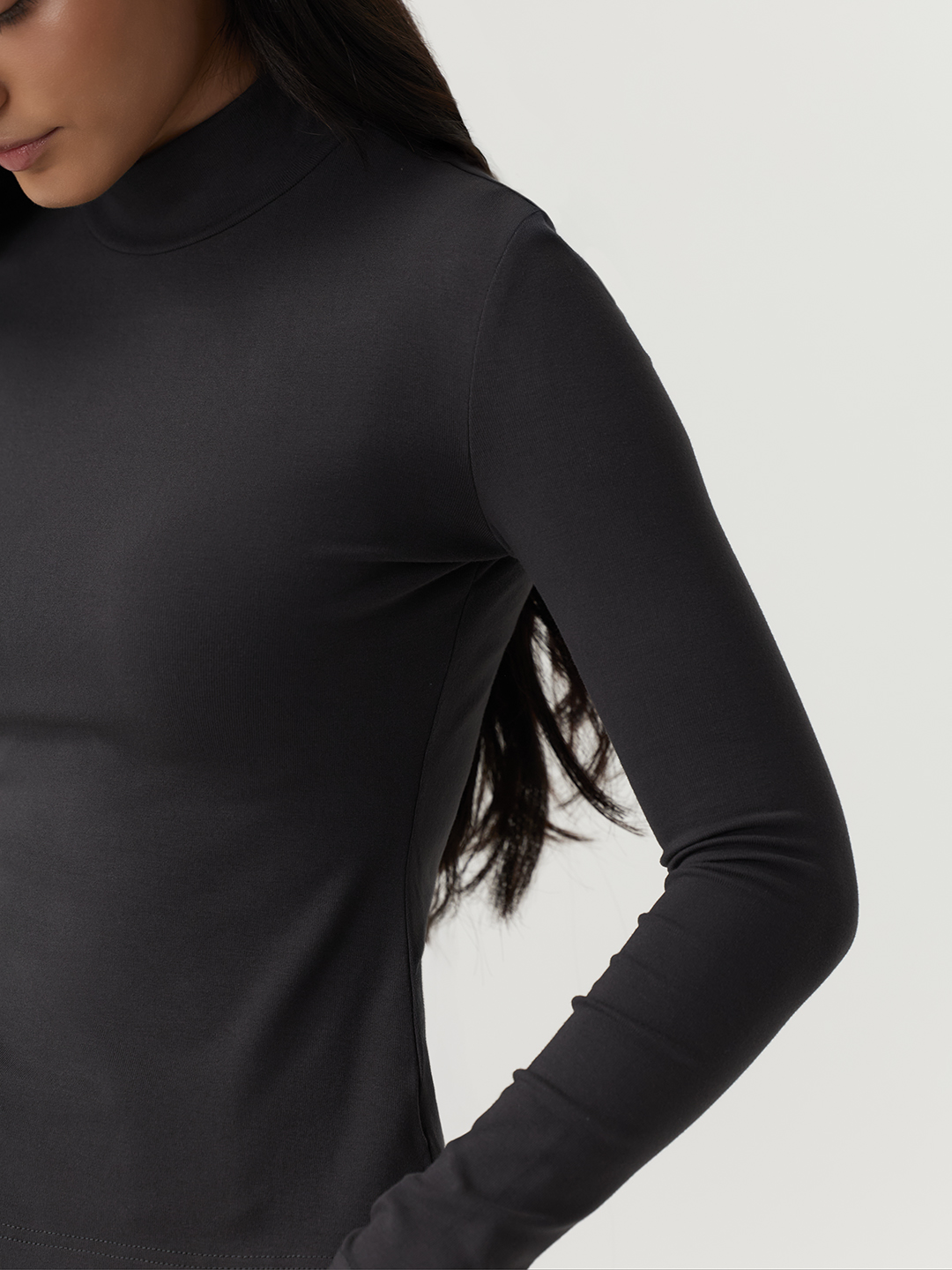 Лонгслив темно-серый для женщин 48128-12 59