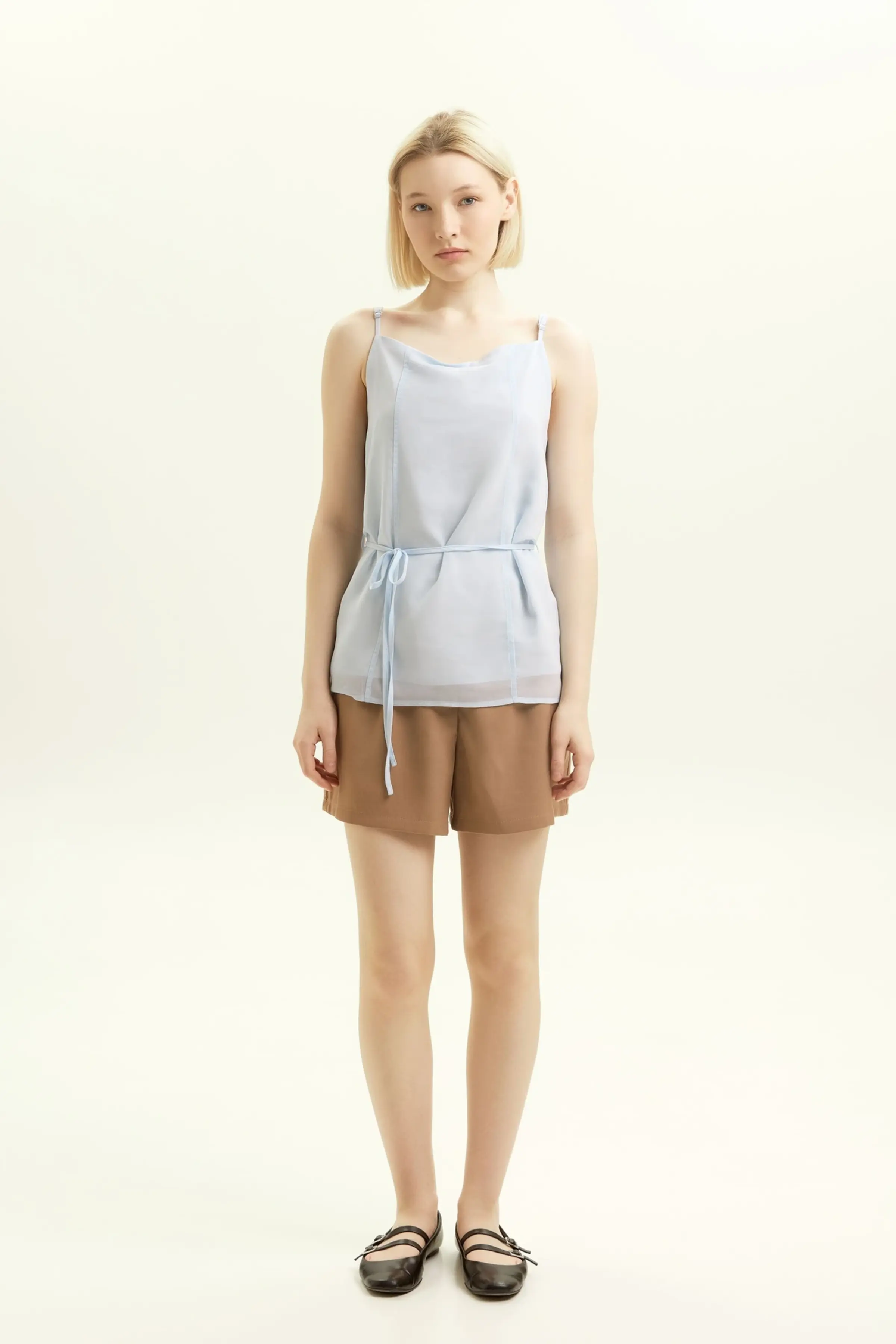 Топ голубой для женщин 45114-10 46