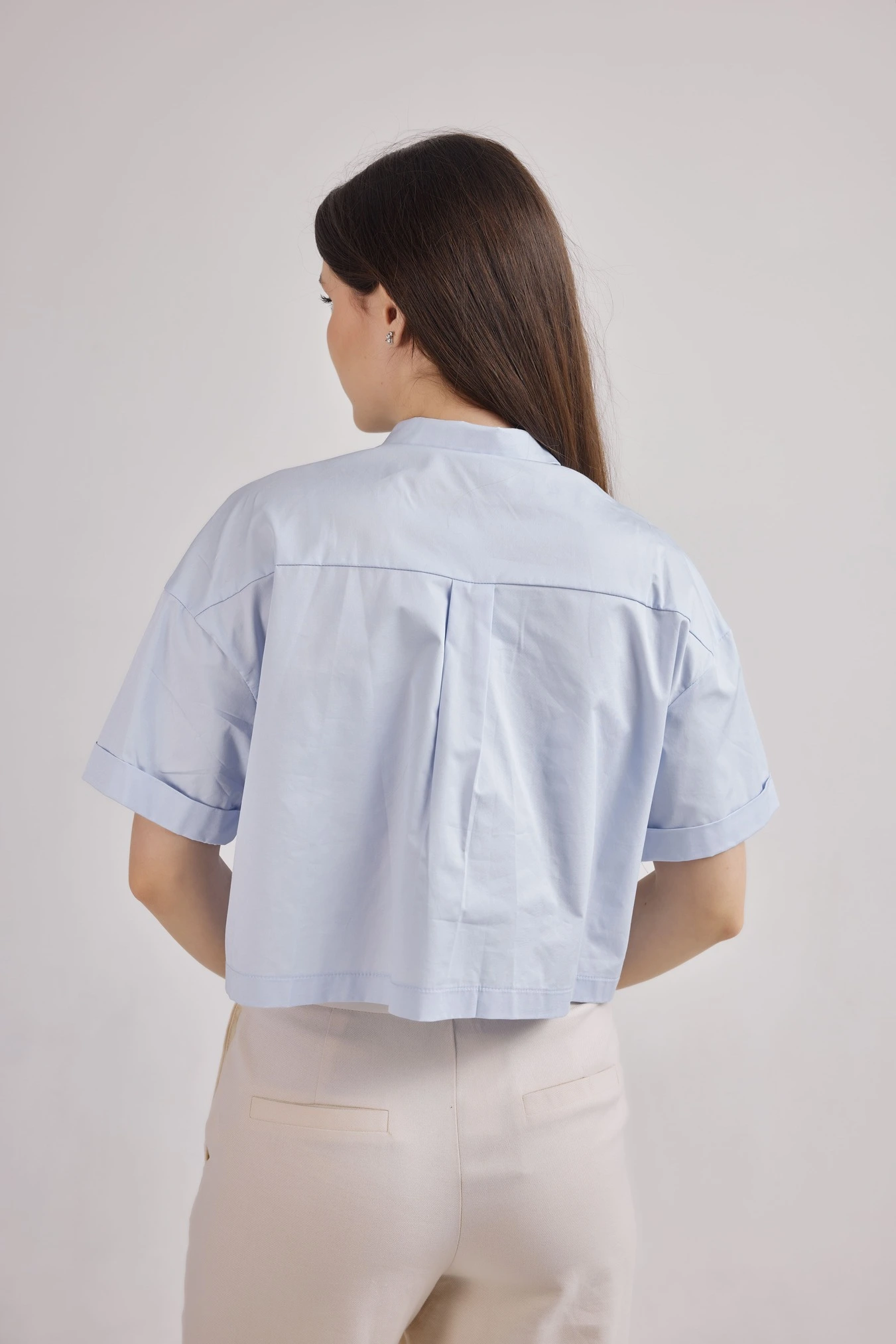 Рубашка голубой для женщин 41230-10 66