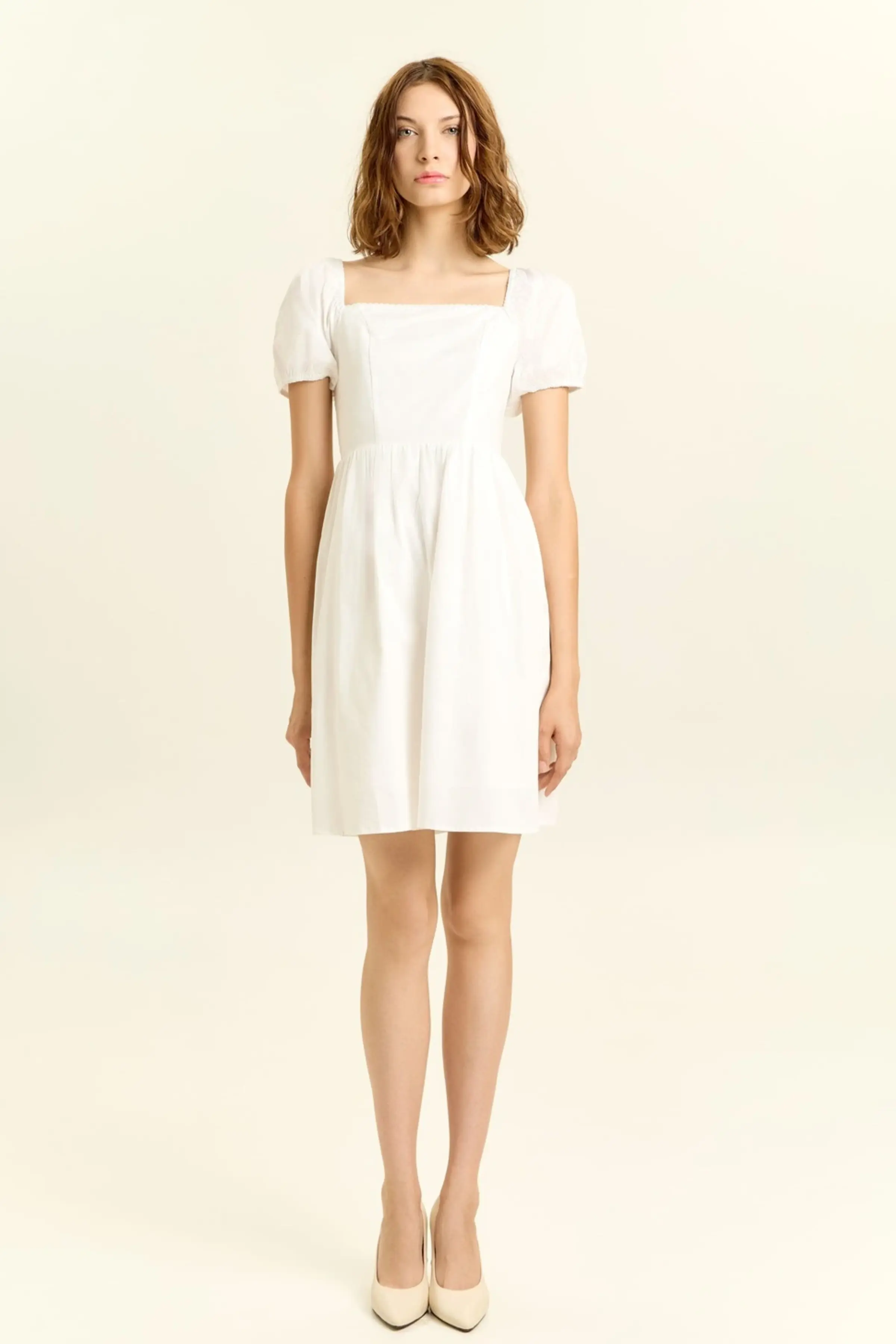 Платье белый для женщин 45106-4 54