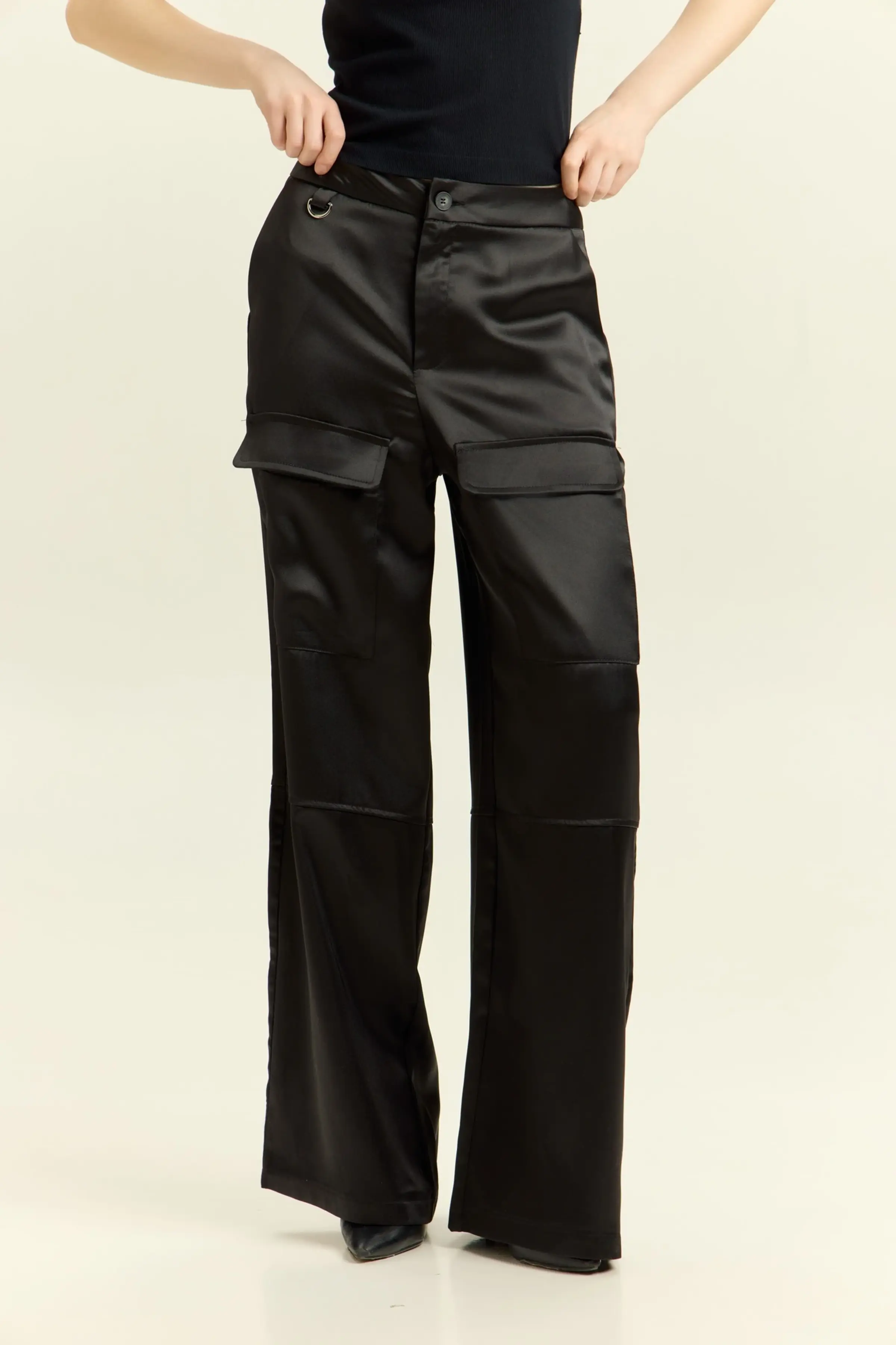 Брюки черный для женщин 41197-1 71