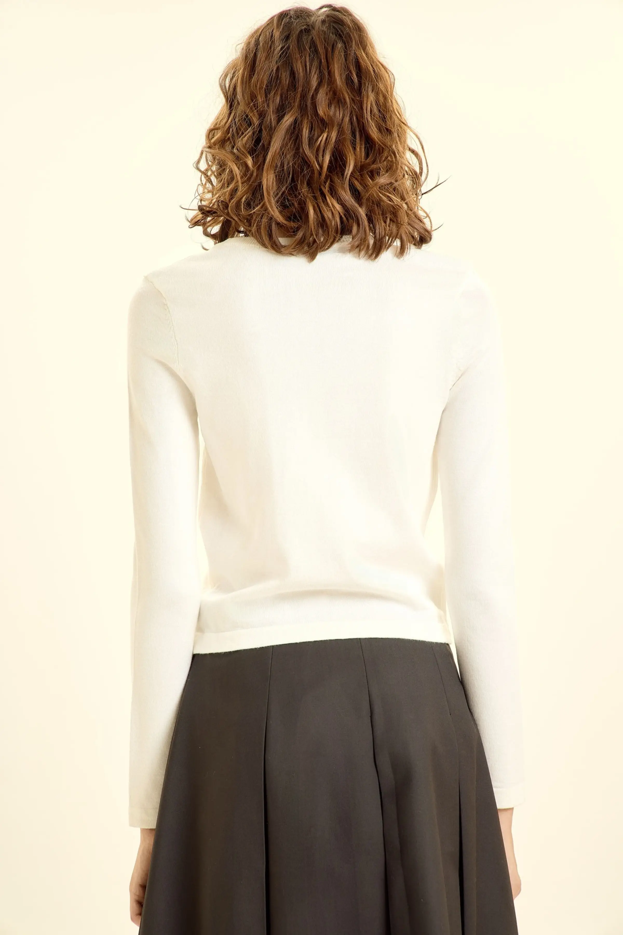 Джемпер белый для женщин 46129-4 60