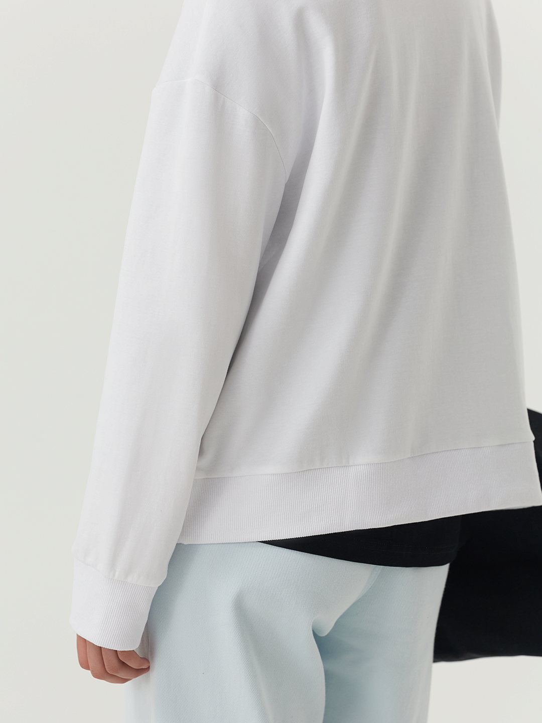Лонгслив белый для женщин 48197-4 59