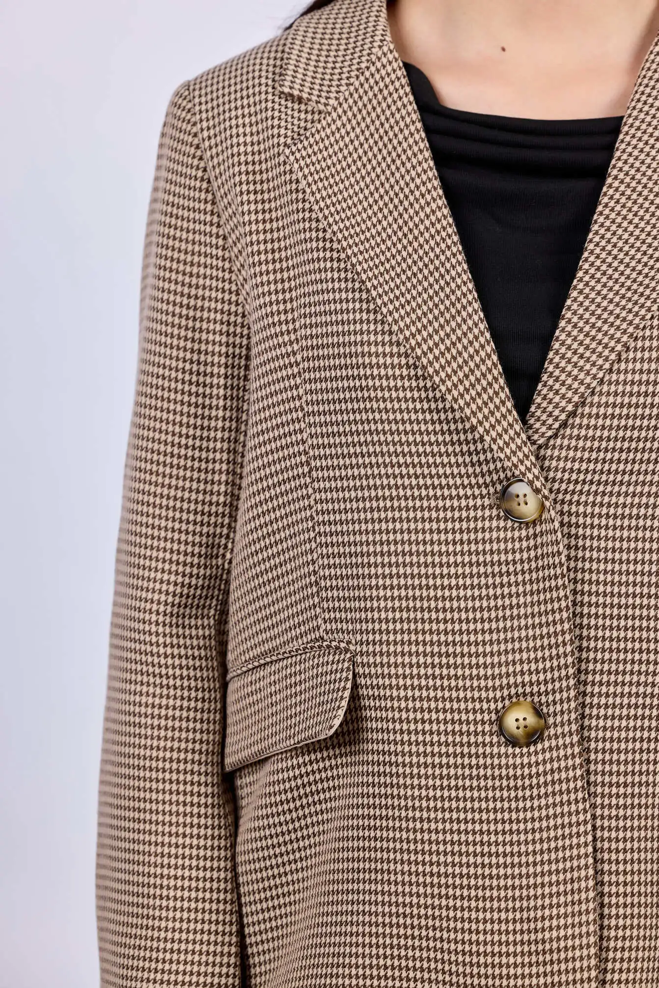 Жакет коричневый для женщин 42242-13 64