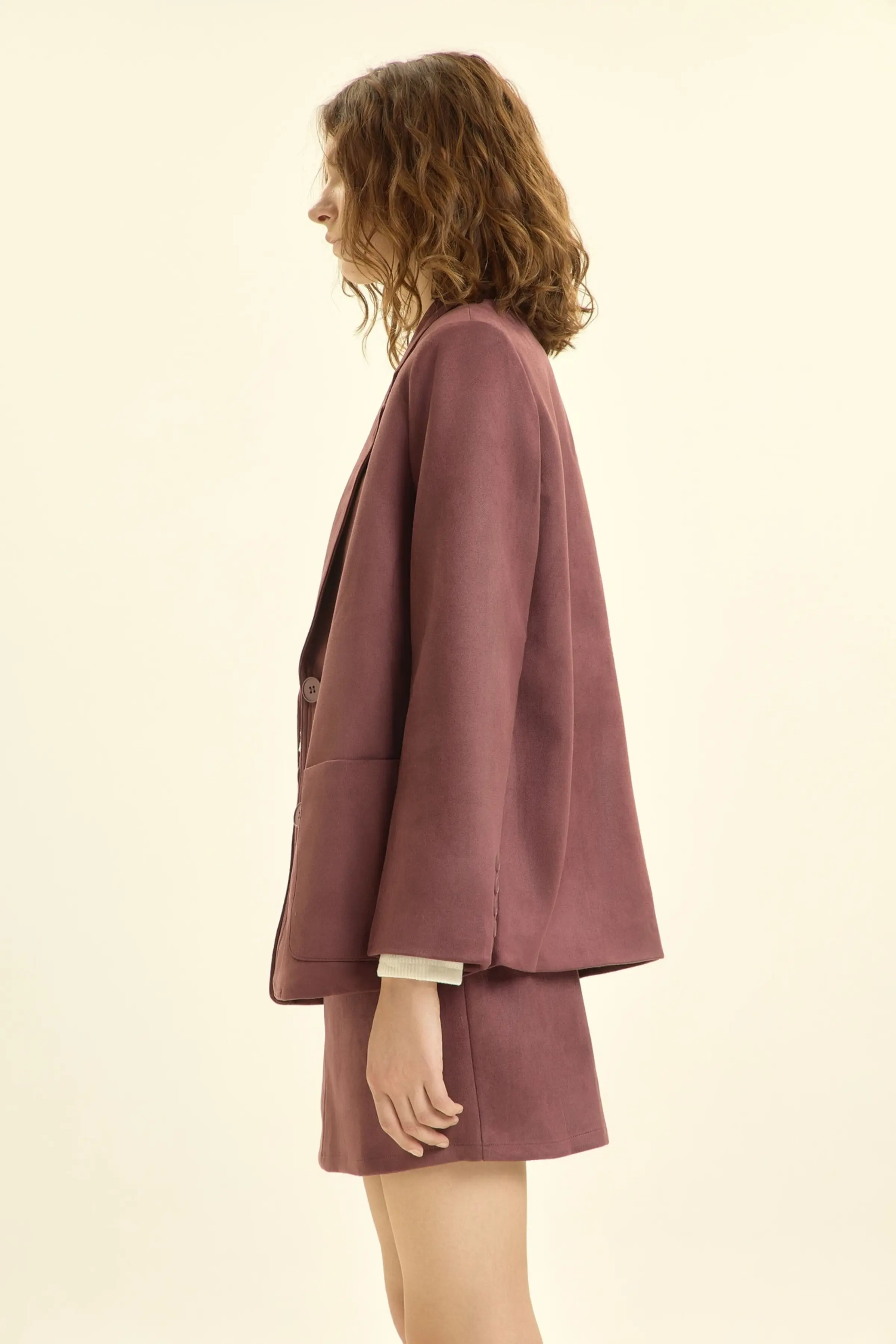 Жакет бордовый для женщин 46160-67 64