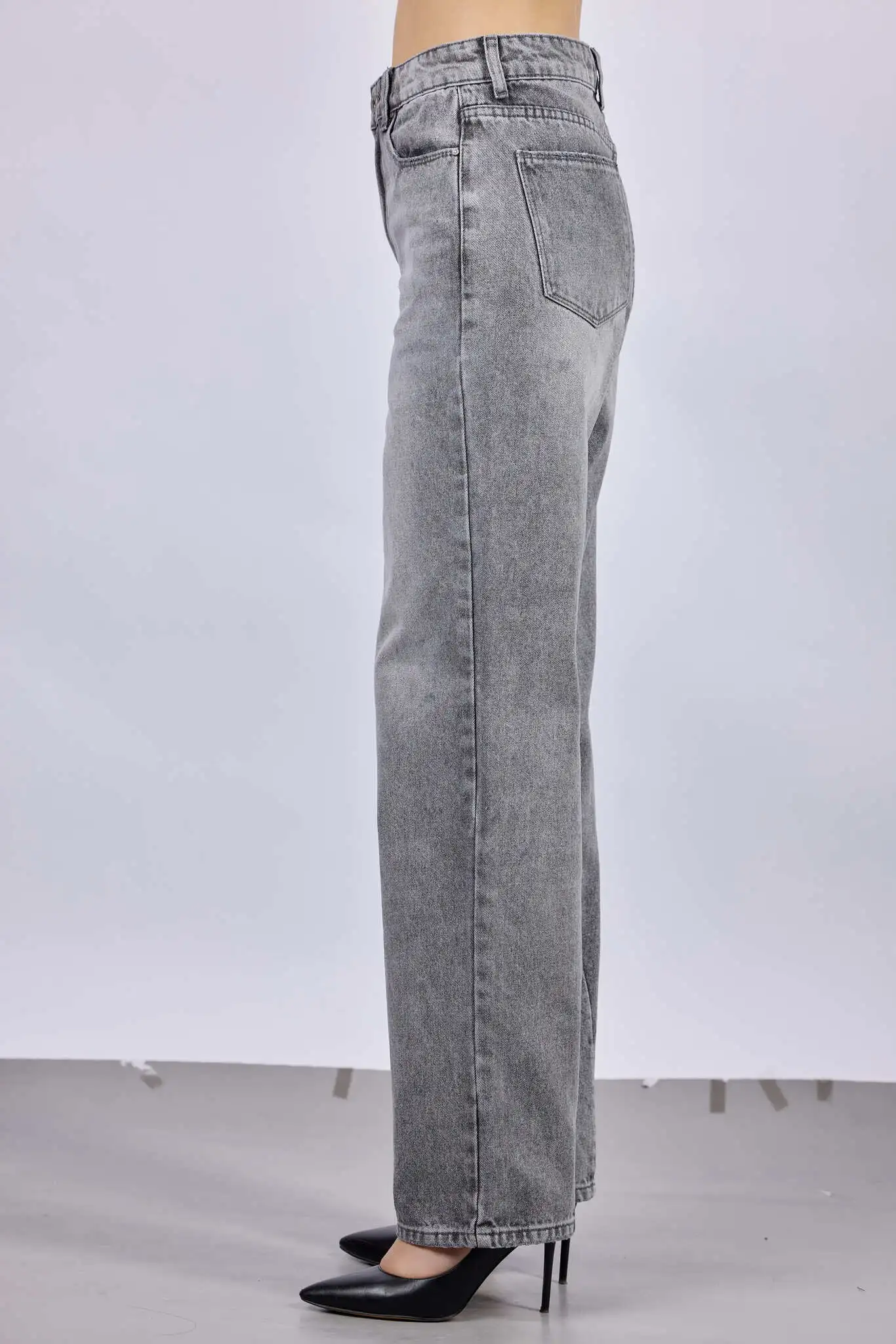 Джинсы серый для женщин 43350-61 74