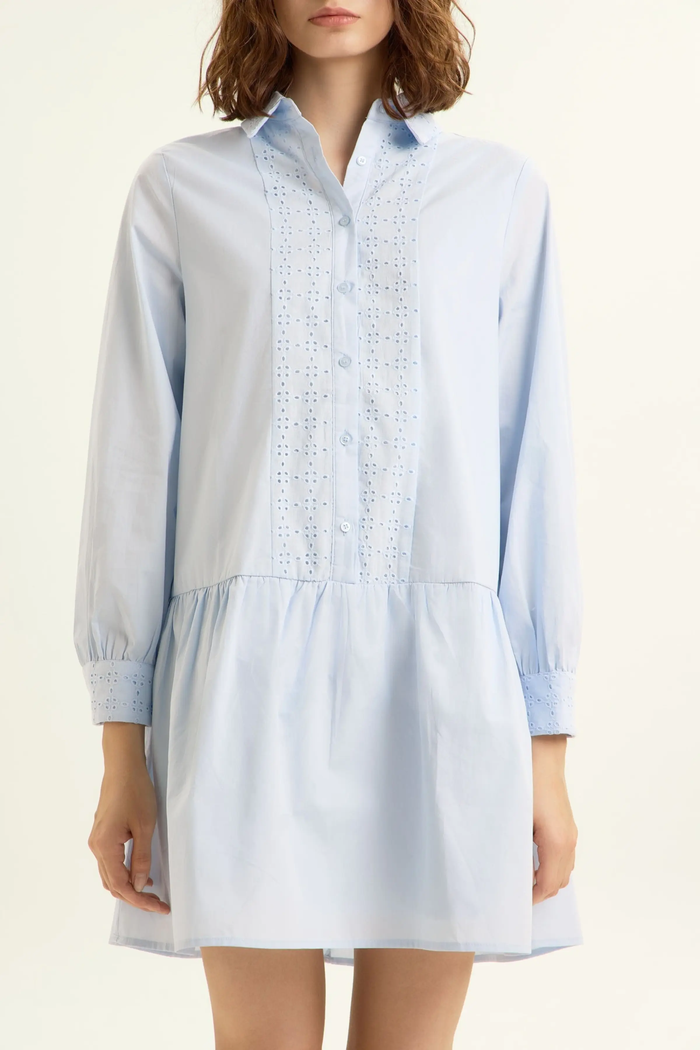 Платье голубой для женщин 44107-10 54