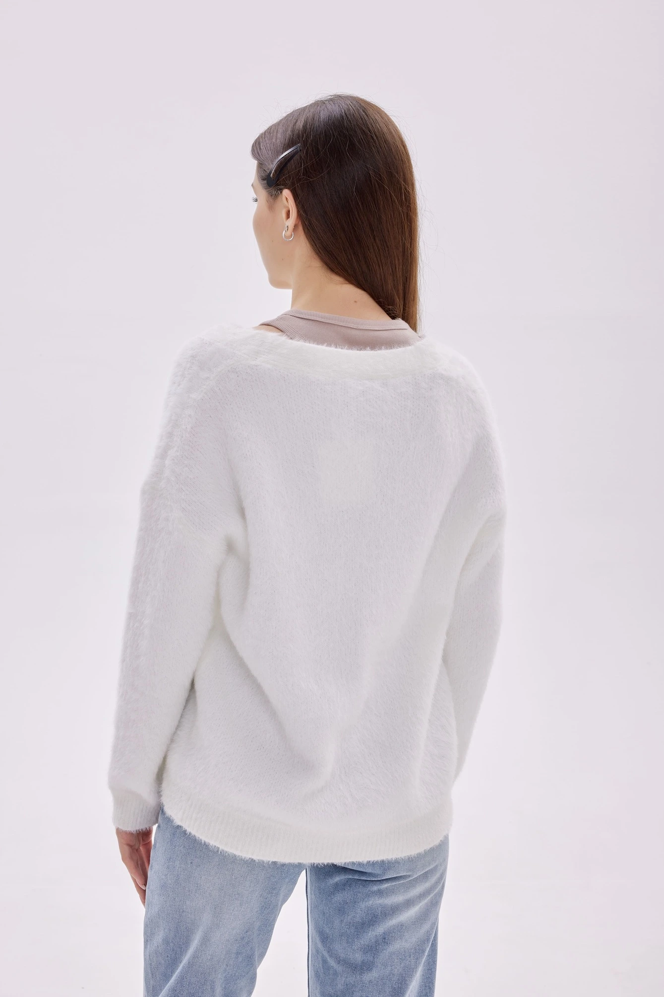 Кардиган айвори для женщин 39155-234 50