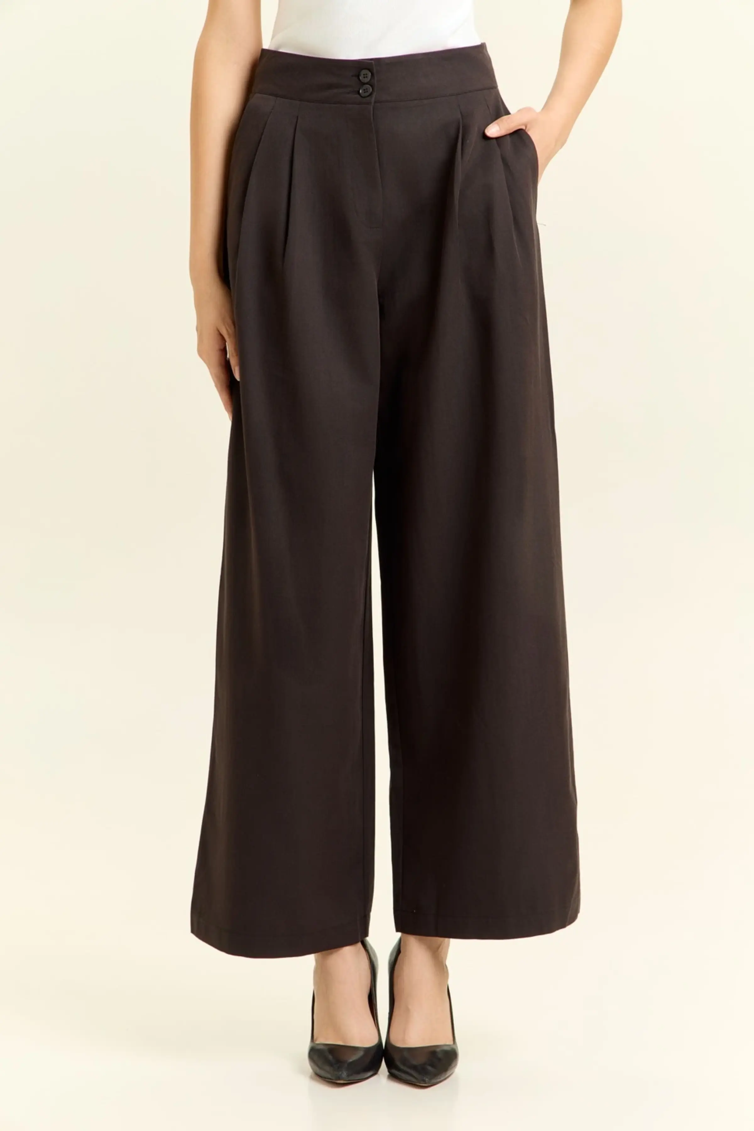 Брюки черный для женщин 45134-1 71