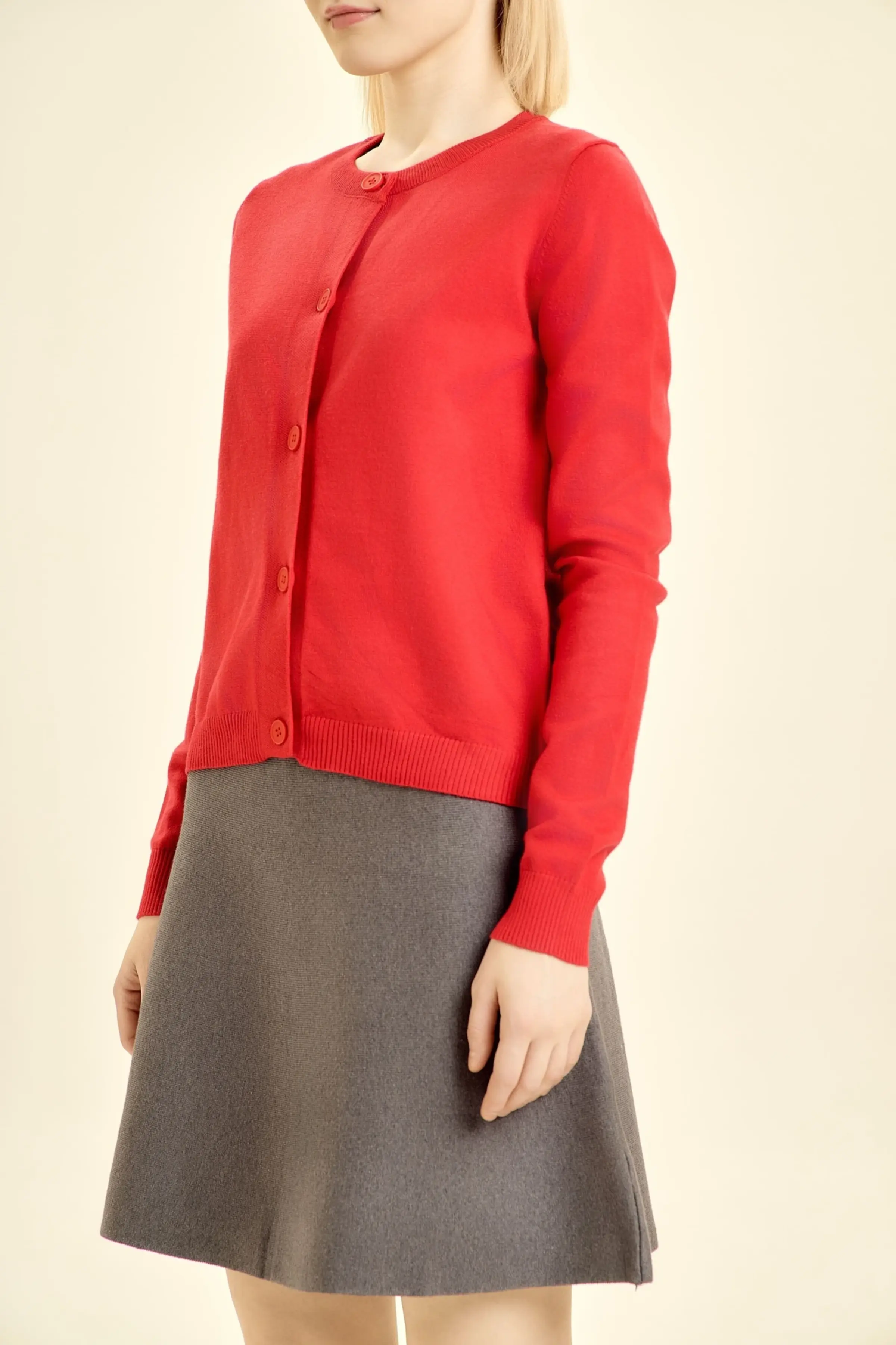 Кардиган красный для женщин 46231-7 50