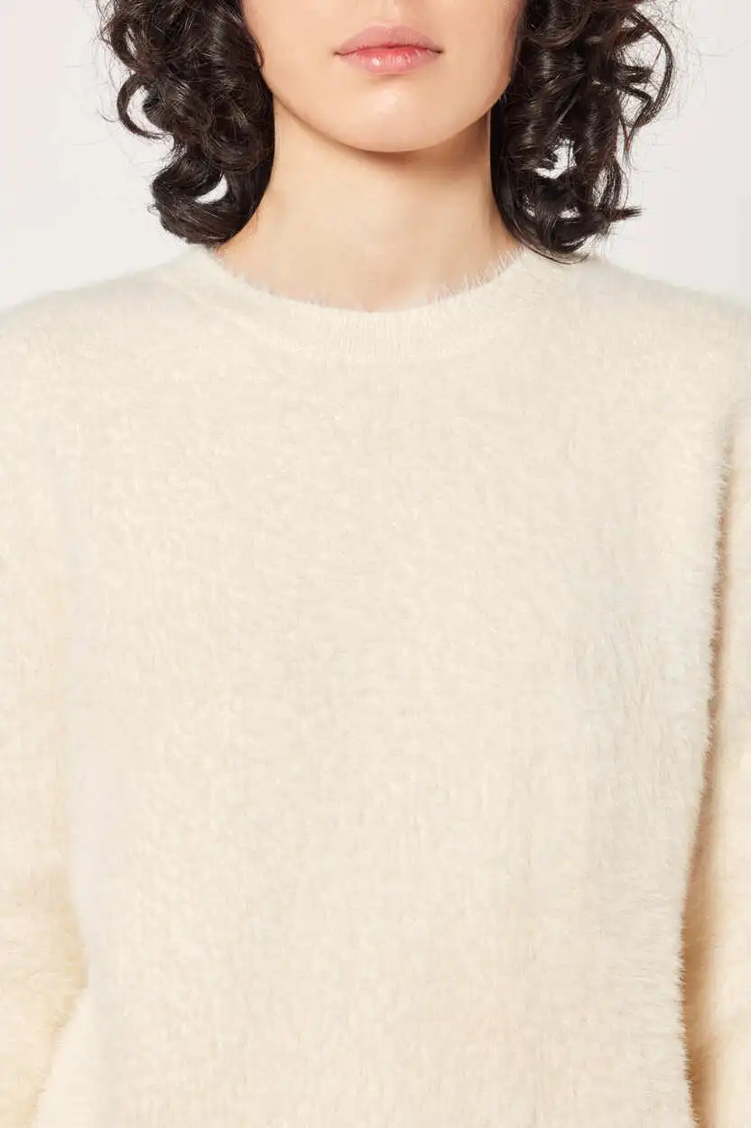 Джемпер белый для женщин 44162-4 60