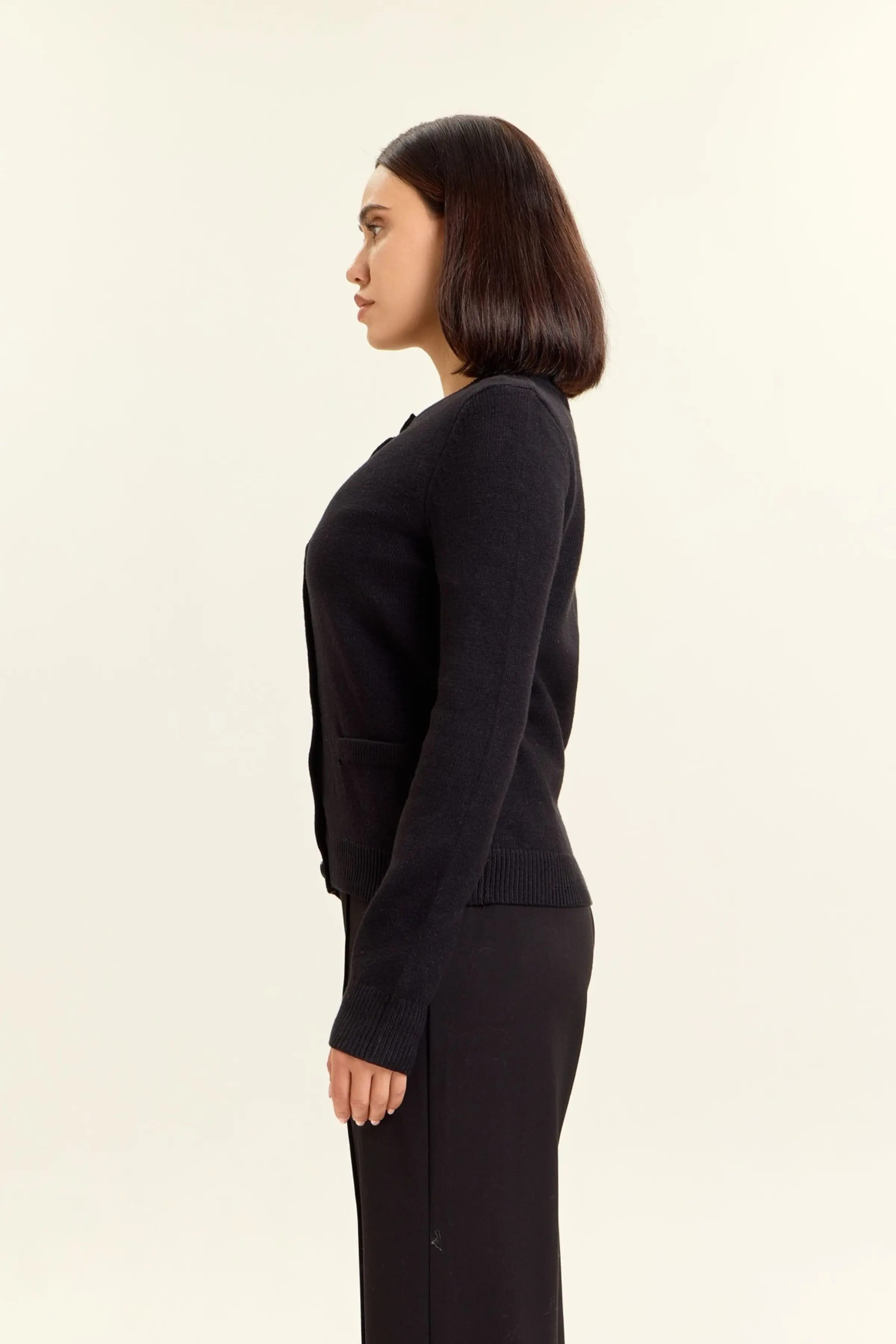 Кардиган черный для женщин 47140-1 50