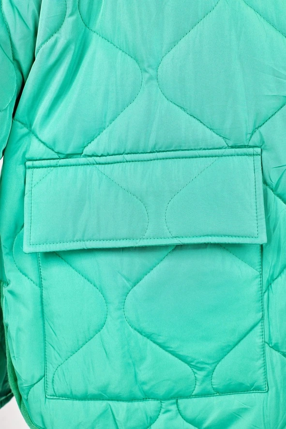 Демисезонная куртка зеленый для женщин 352/453/34228-34 69