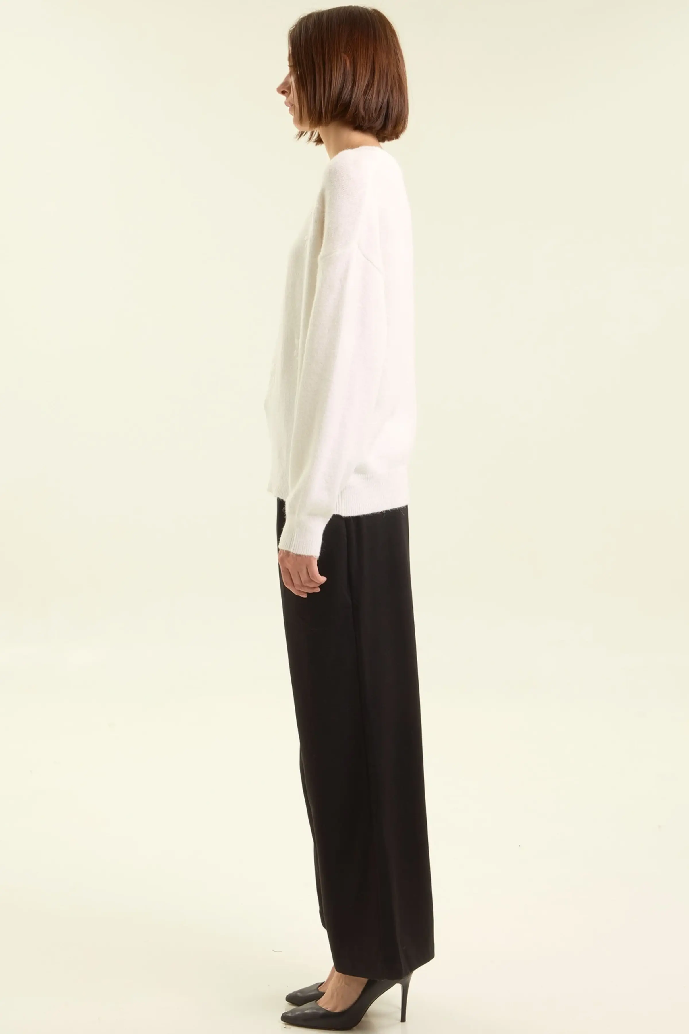 Свитер белый для женщин 47187-4 65