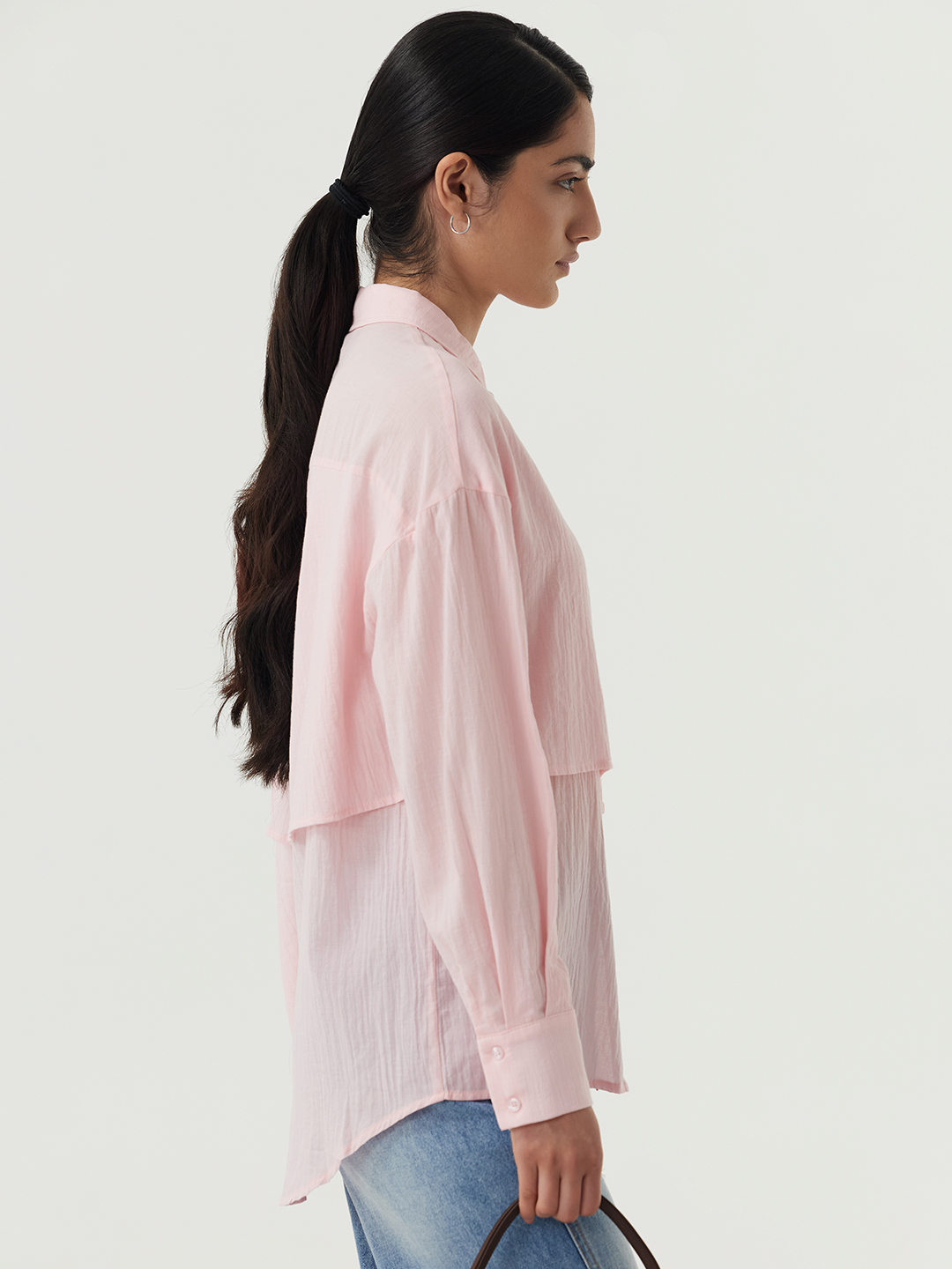 Рубашка розовый для женщин 48248-17 66
