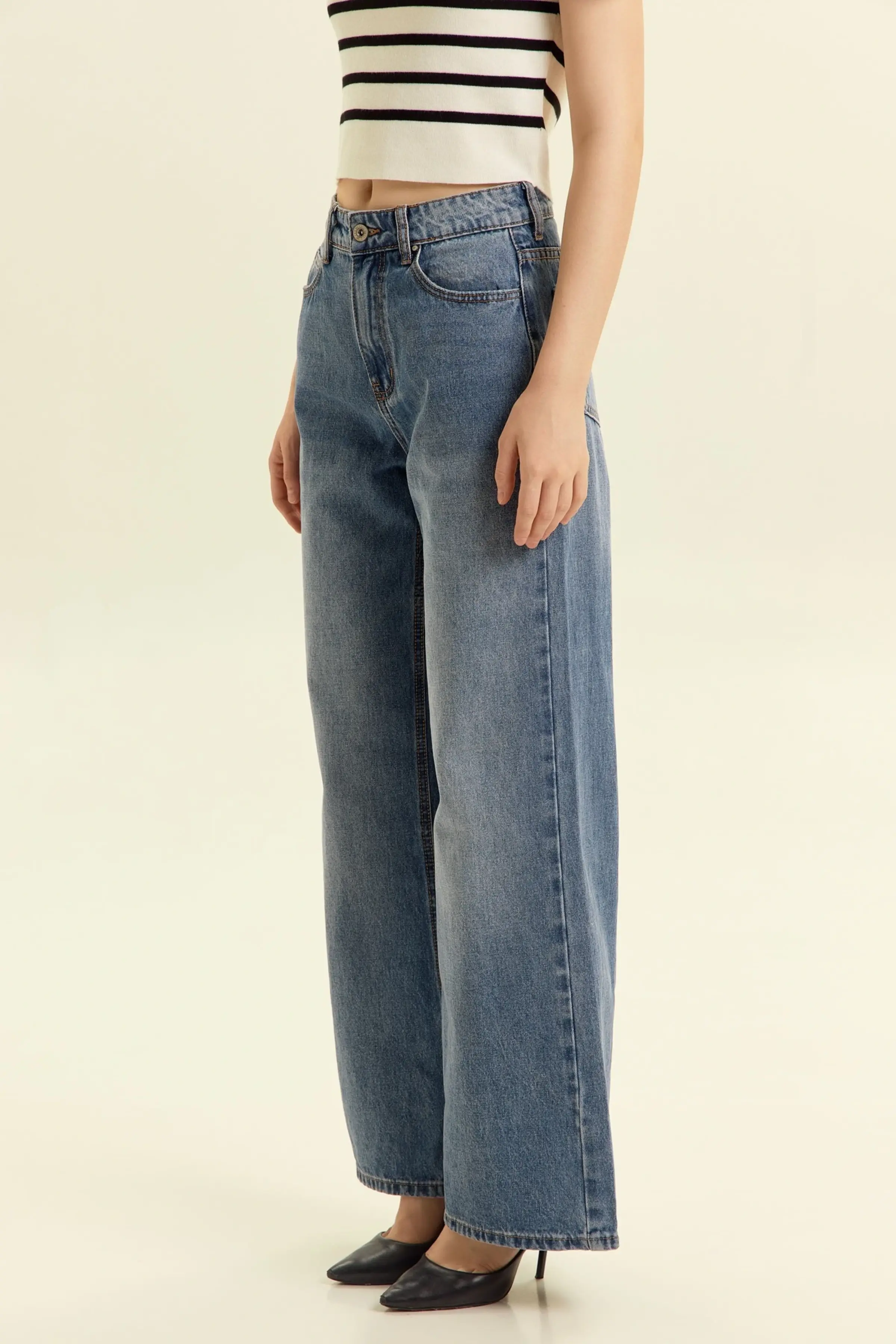 Джинсы светло-синий для женщин 46855-195 74