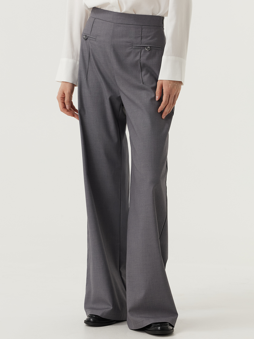 Брюки серый для женщин 48111-61 71