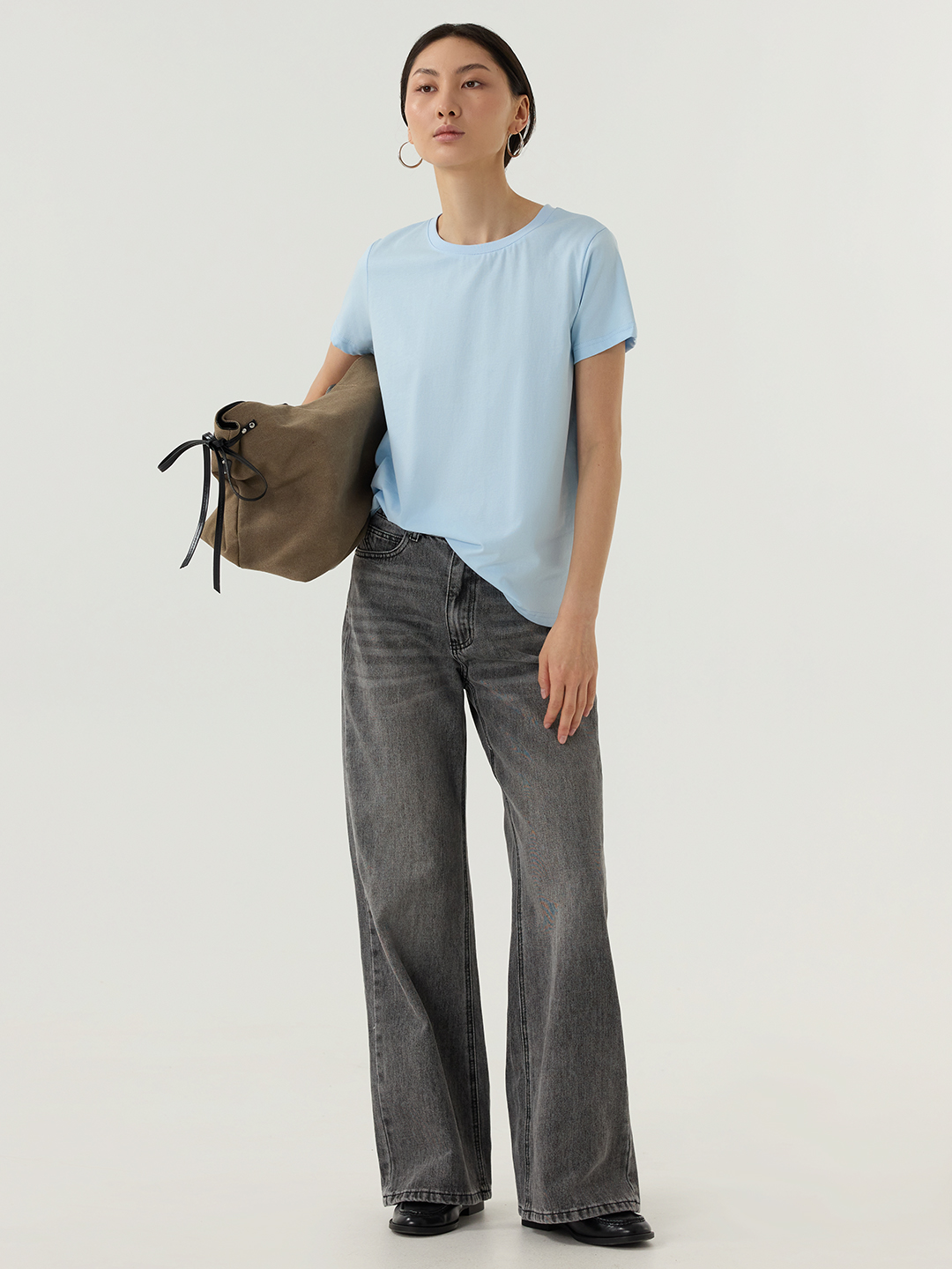 Футболка голубой для женщин 48280-10 67