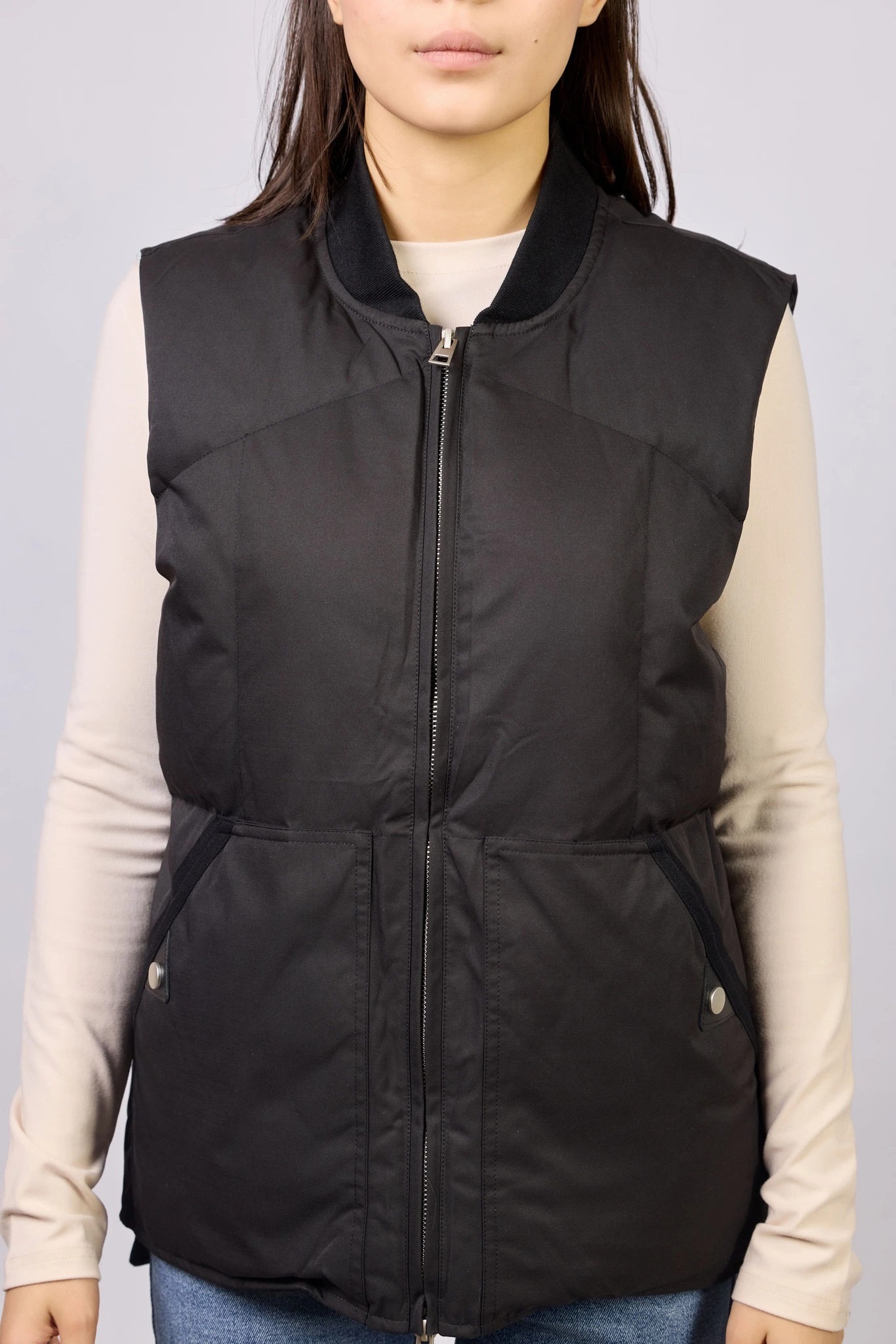 Жилетка черный для женщин 42290-1 58