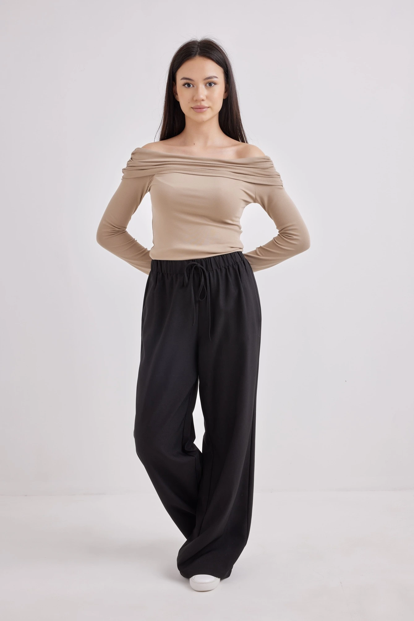 Брюки черный для женщин 42272-1 71