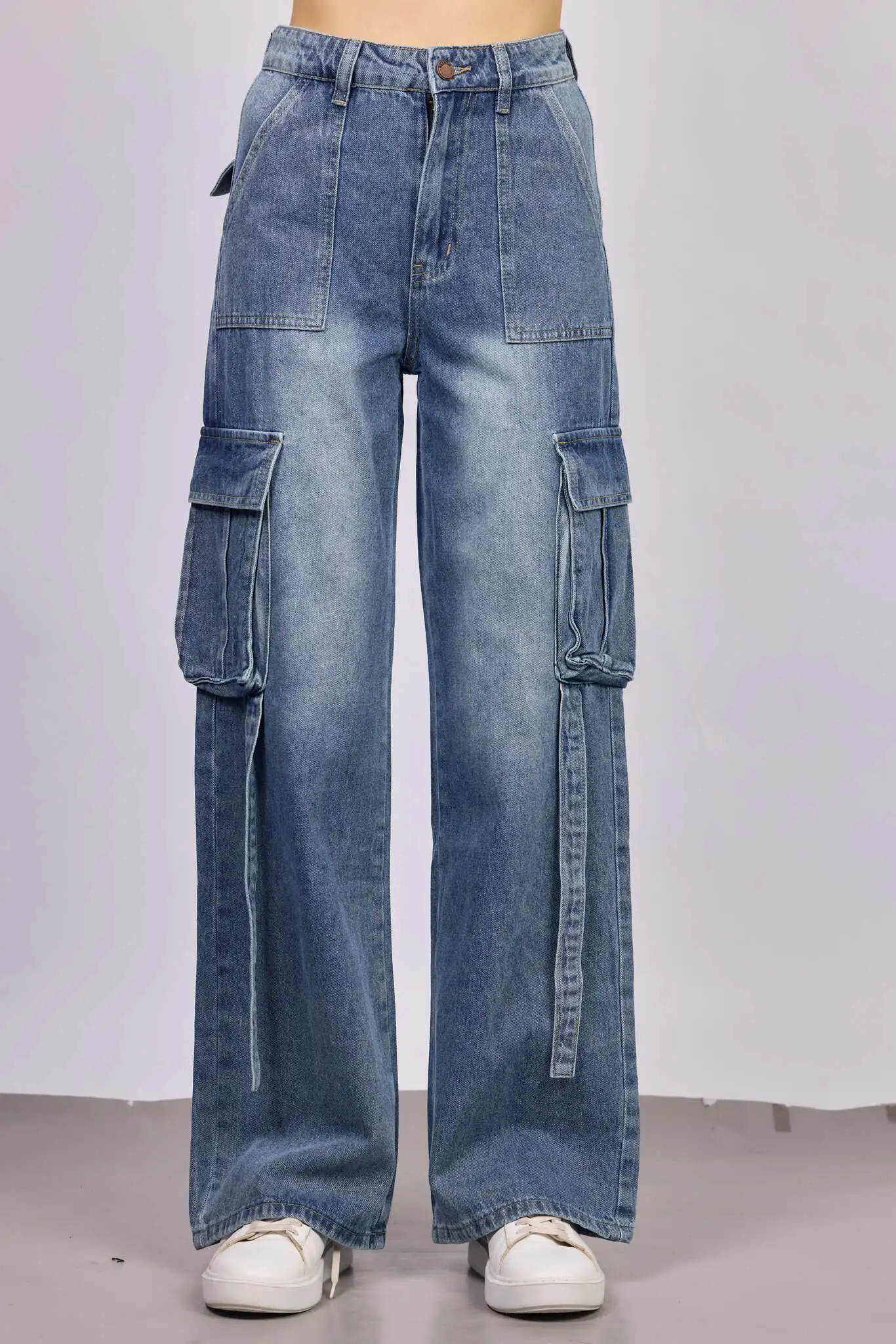 Джинсы синий для женщин 42274-65 74