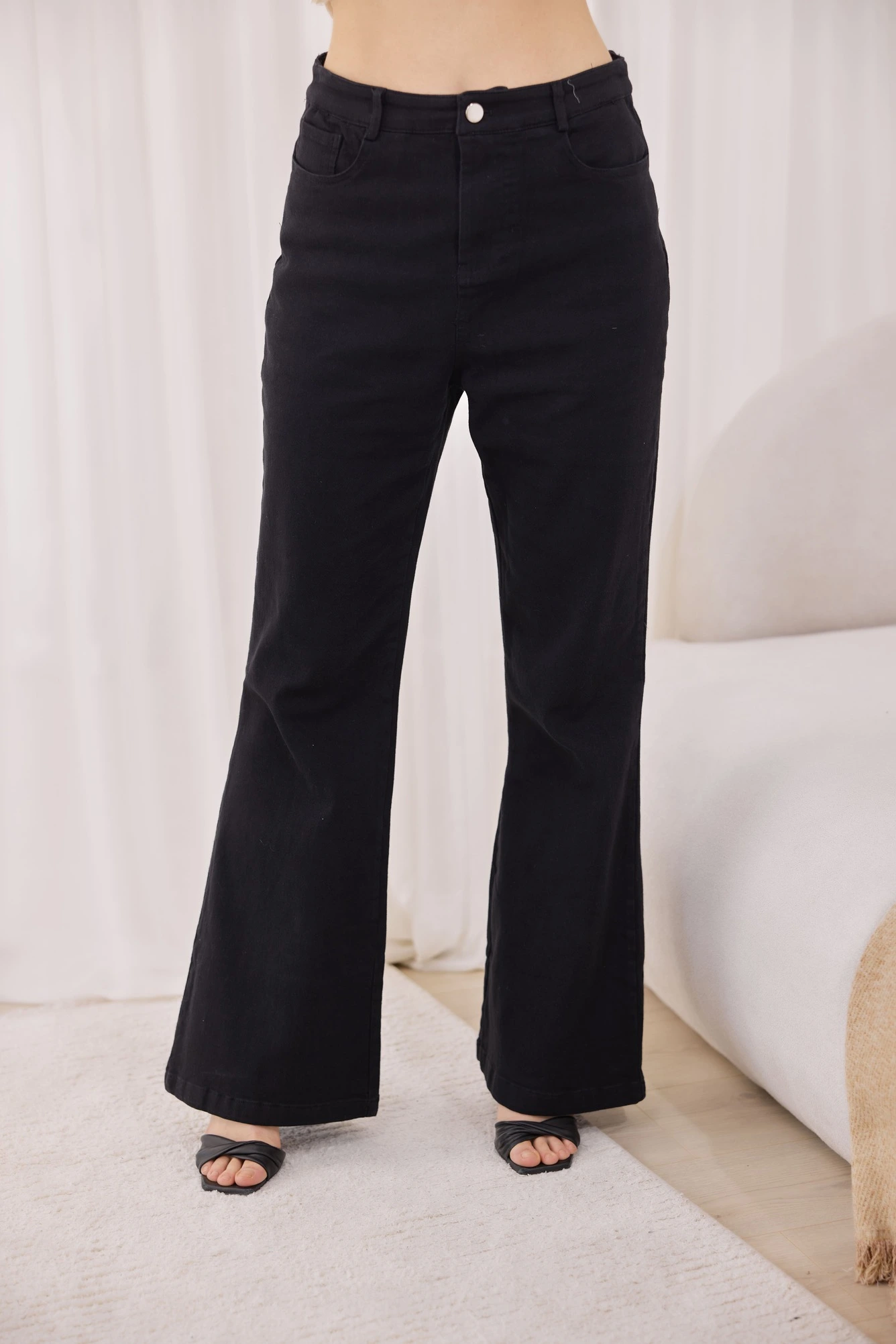 Брюки черный для женщин 41117-1 71