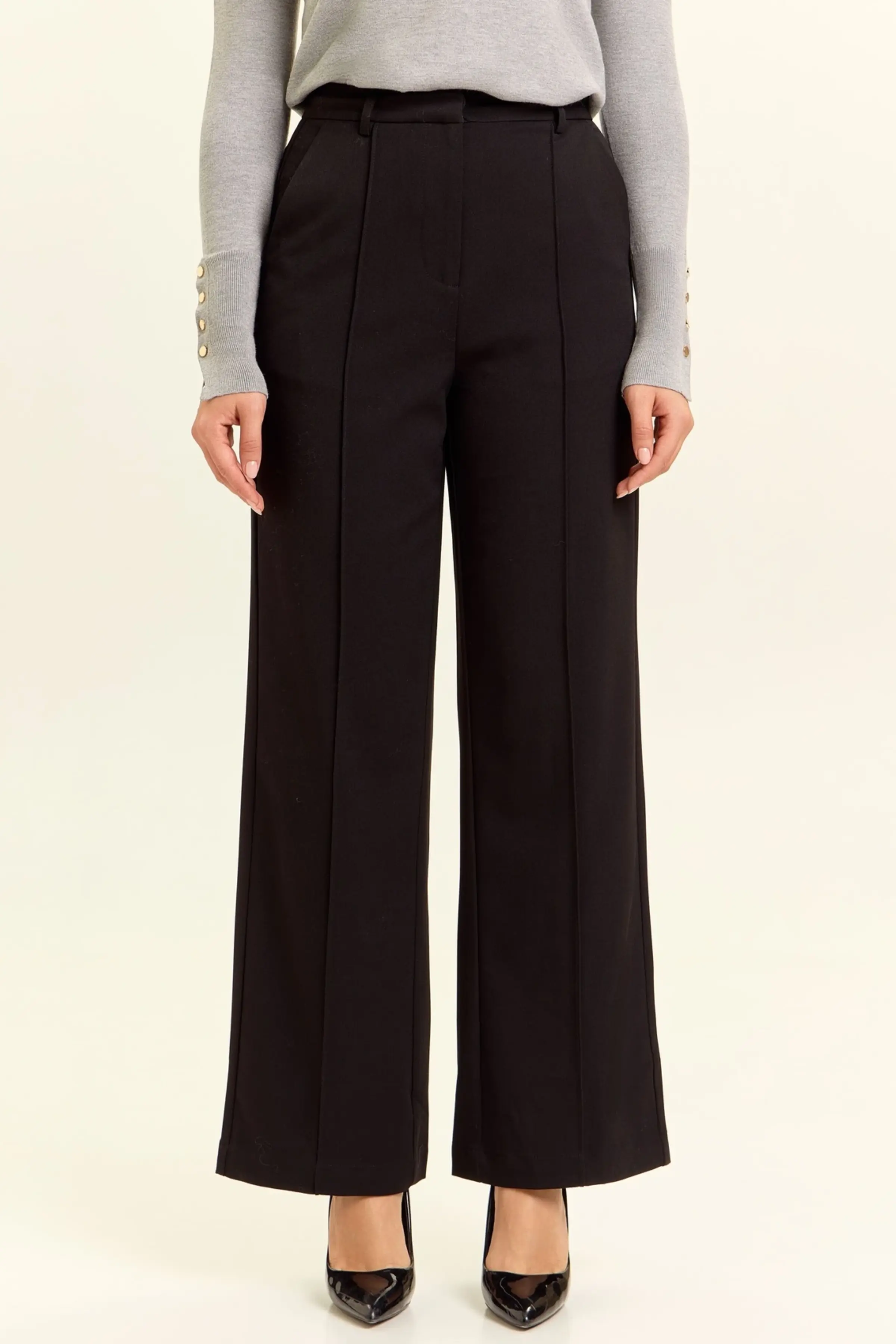 Брюки черный для женщин 47141-1 71