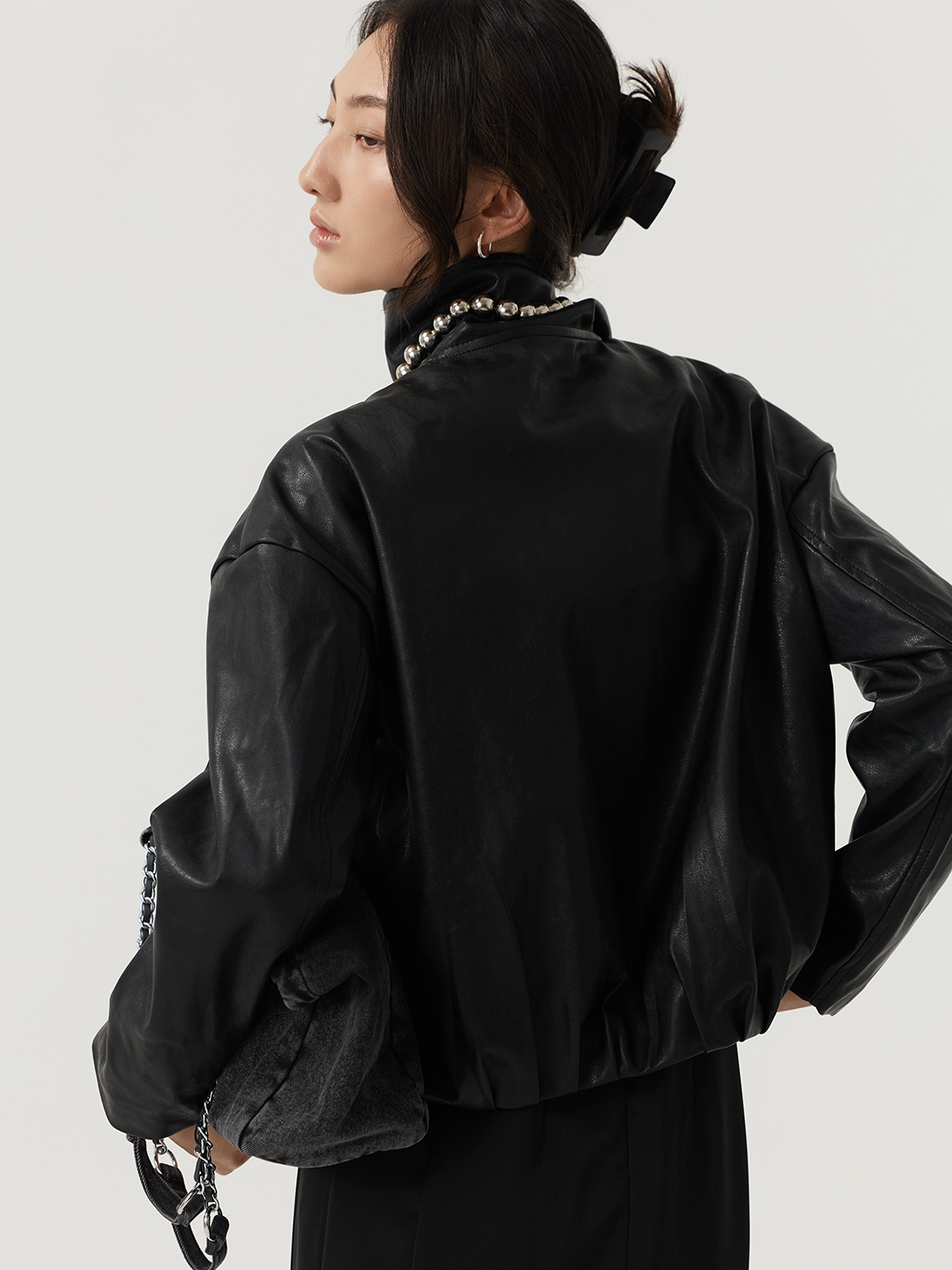 Куртка черный для женщин 48297-1 47