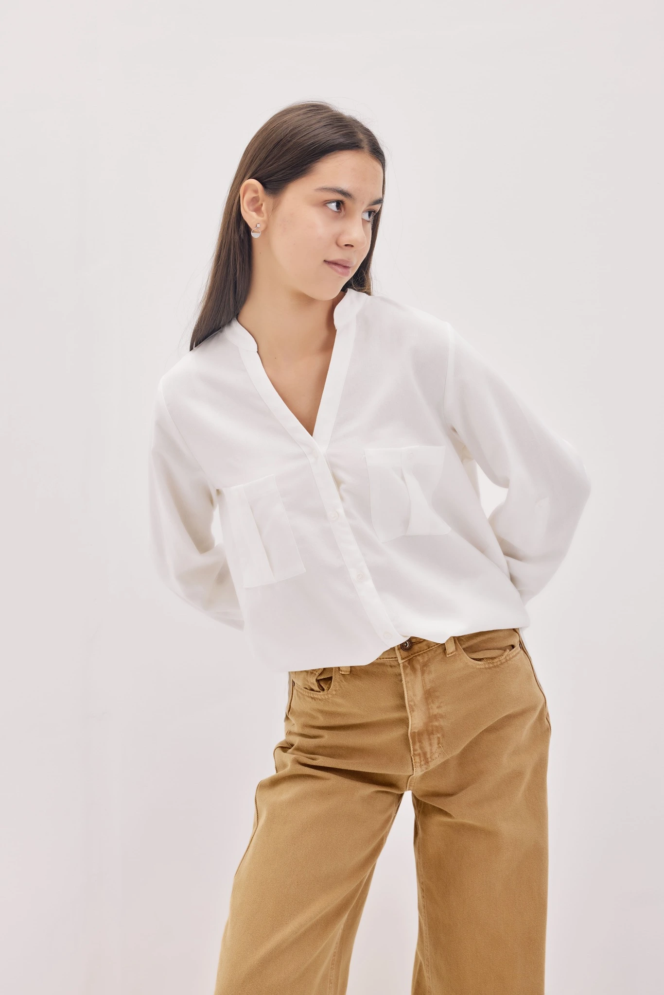 Рубашка белый для женщин 42253-4 66