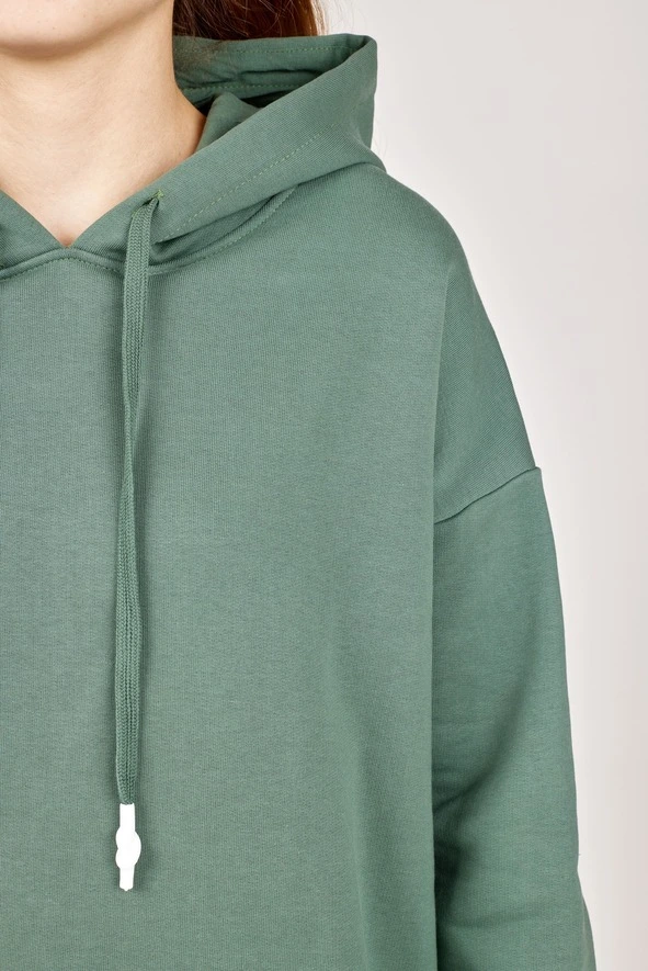 Худи темно-зеленый для женщин 152/200/34257-20 62