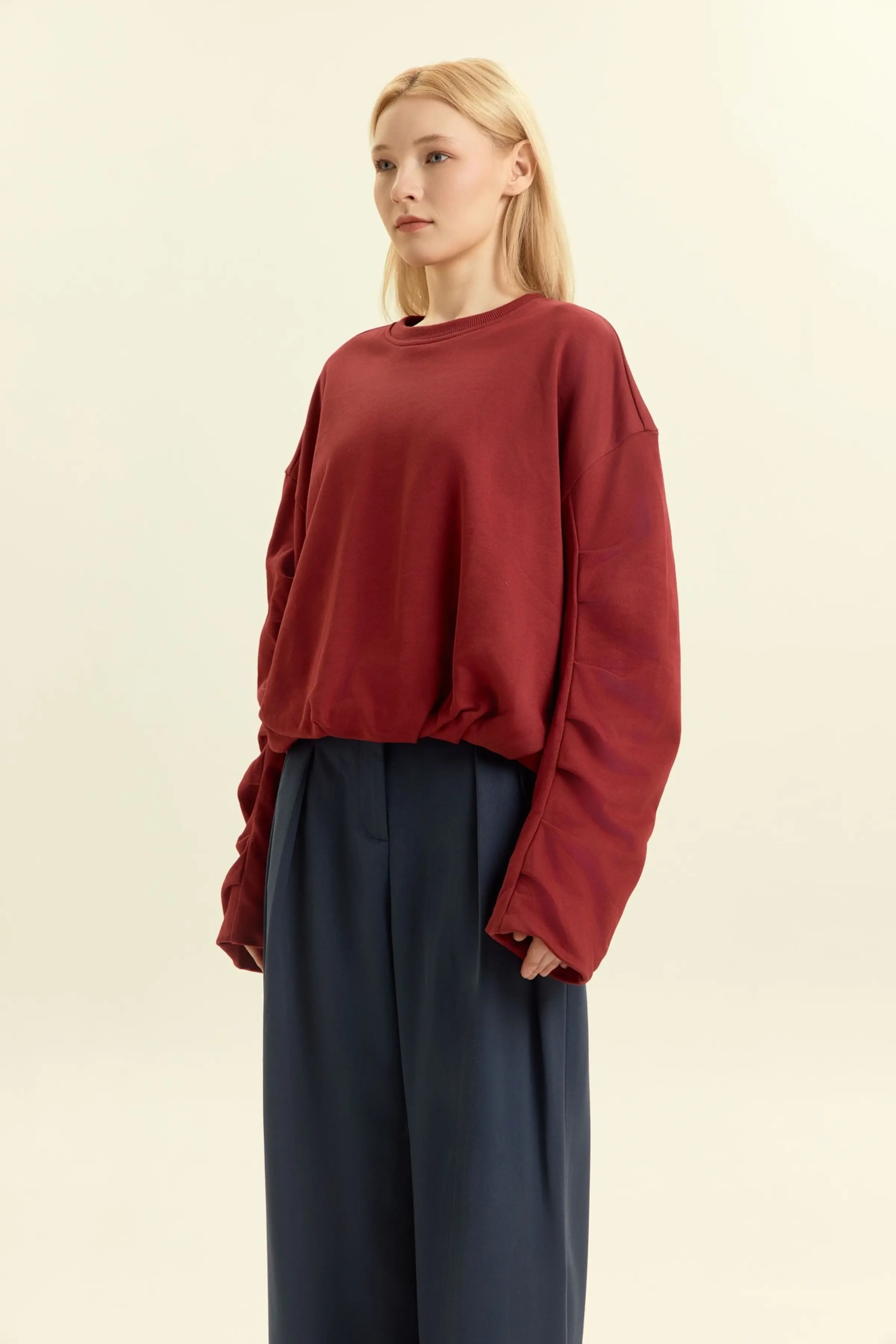 Толстовка бордовый для женщин 46210-67 55