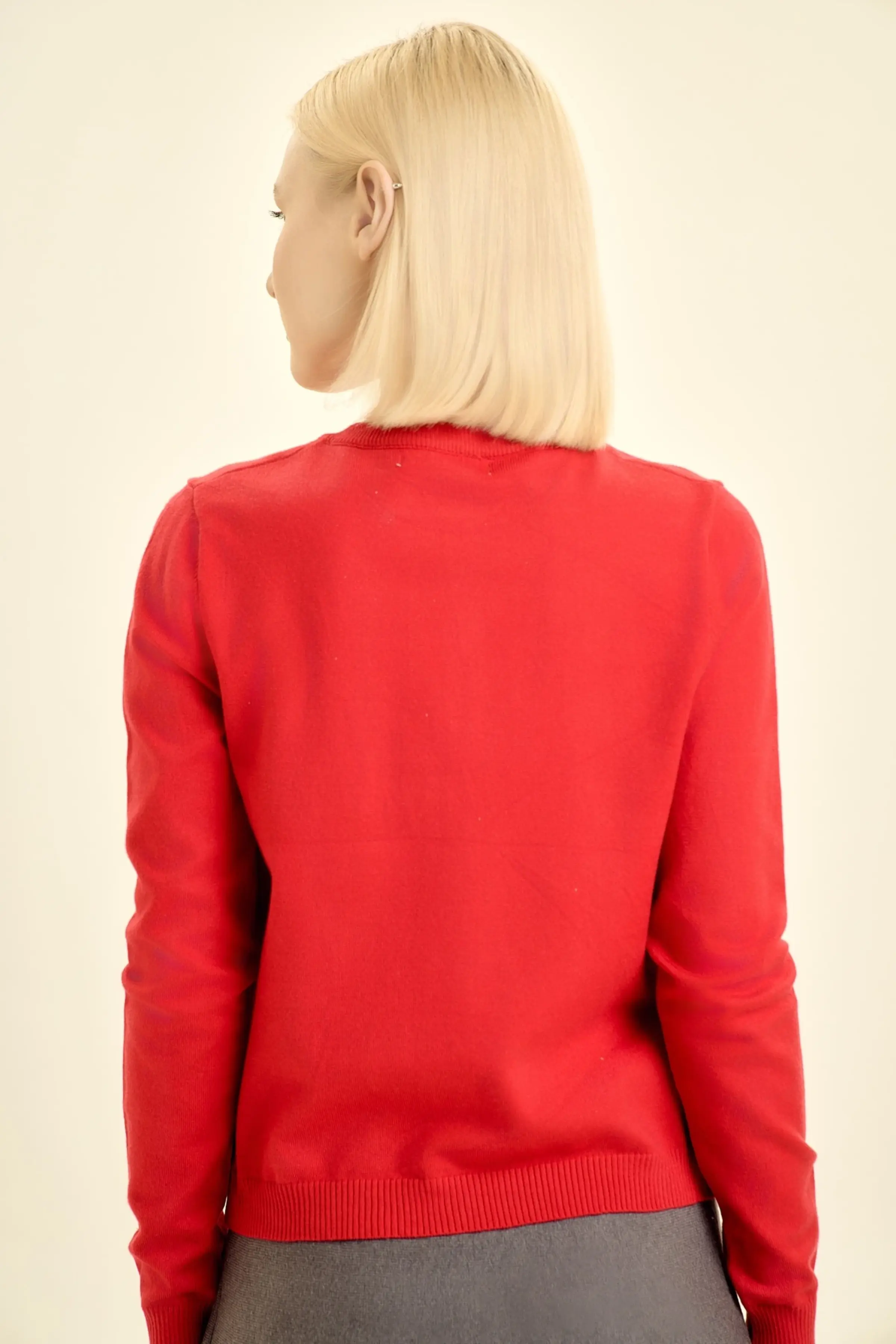 Кардиган красный для женщин 46231-7 50