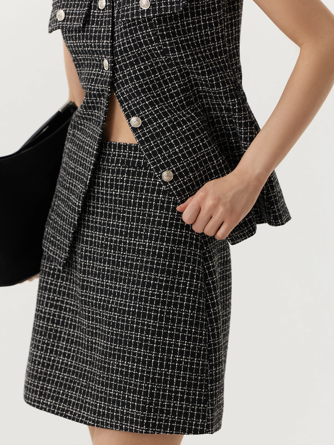 Юбка черный для женщин 48117-1 52