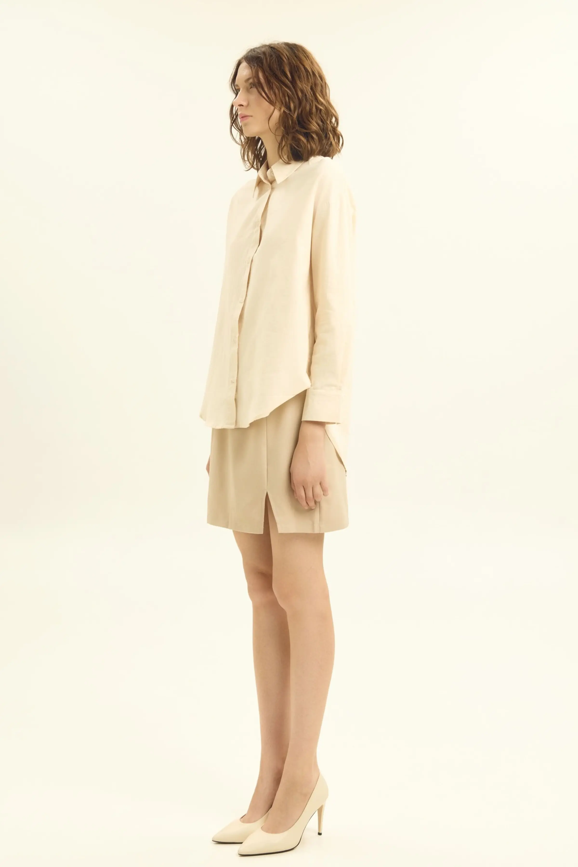 Рубашка бежевый для женщин 45319-15 66