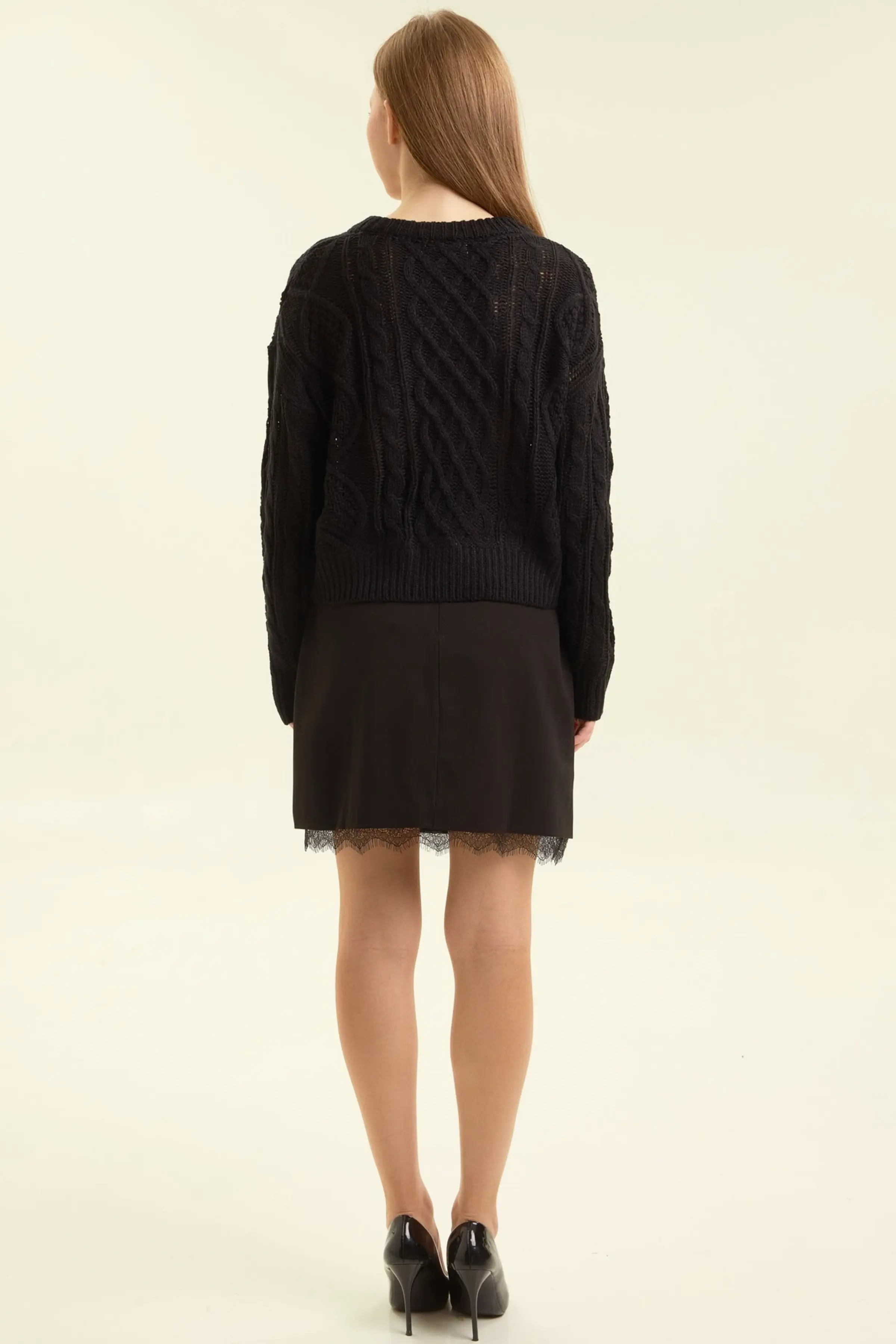 Юбка черный для женщин 47174-1 52