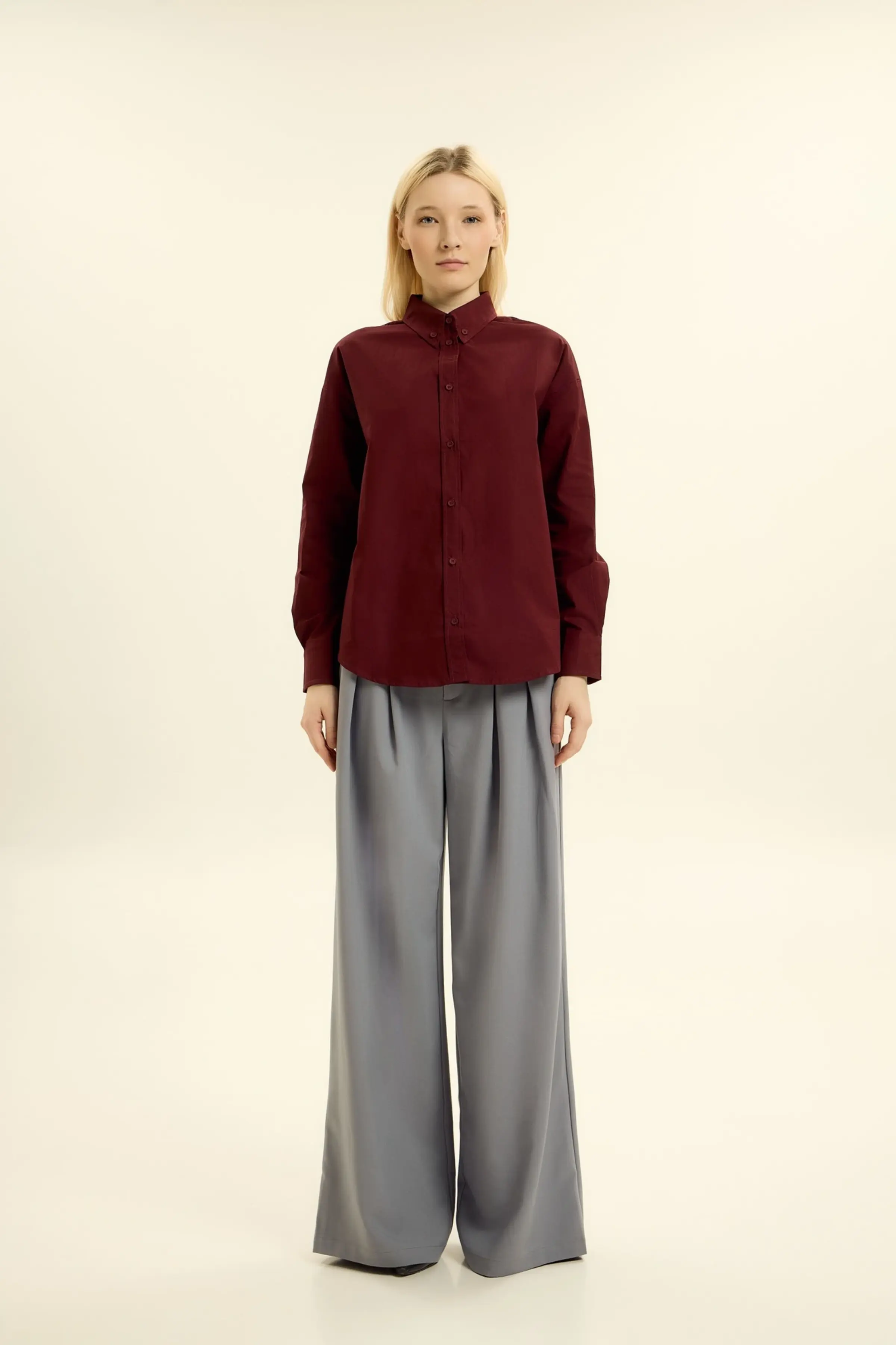 Рубашка бордовый для женщин 46249-67 66