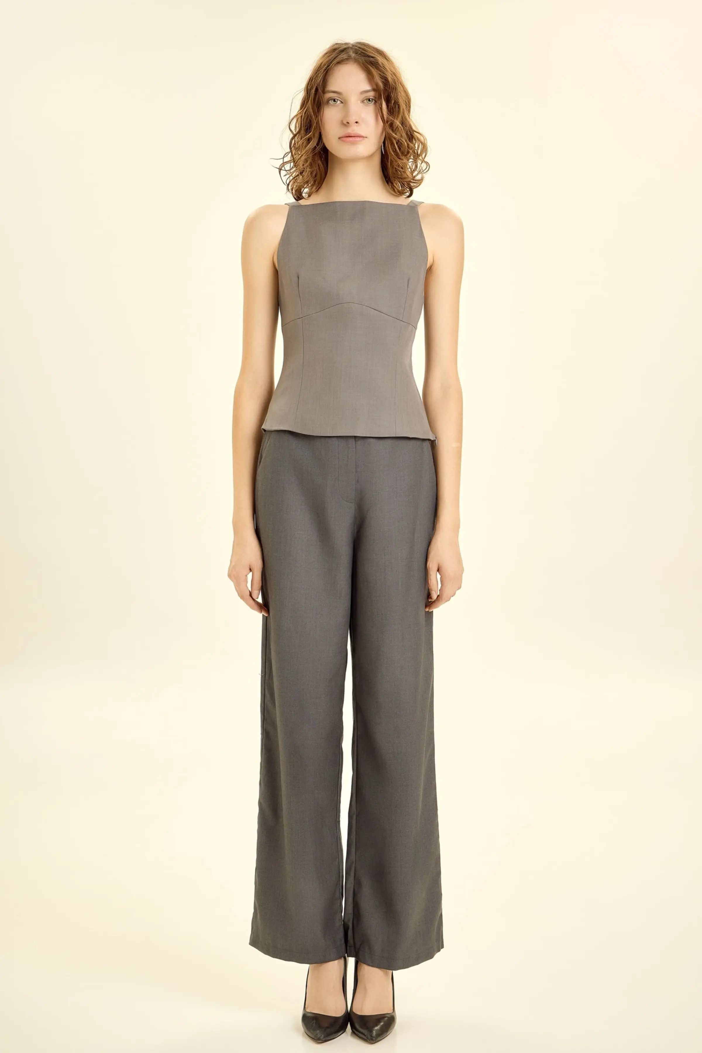 Топ серый для женщин 46103-61 46