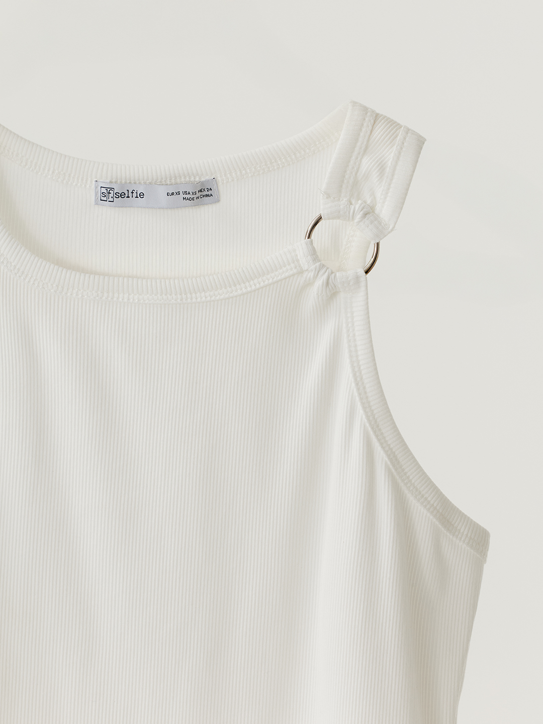 Топ белый для женщин 48262-4 46